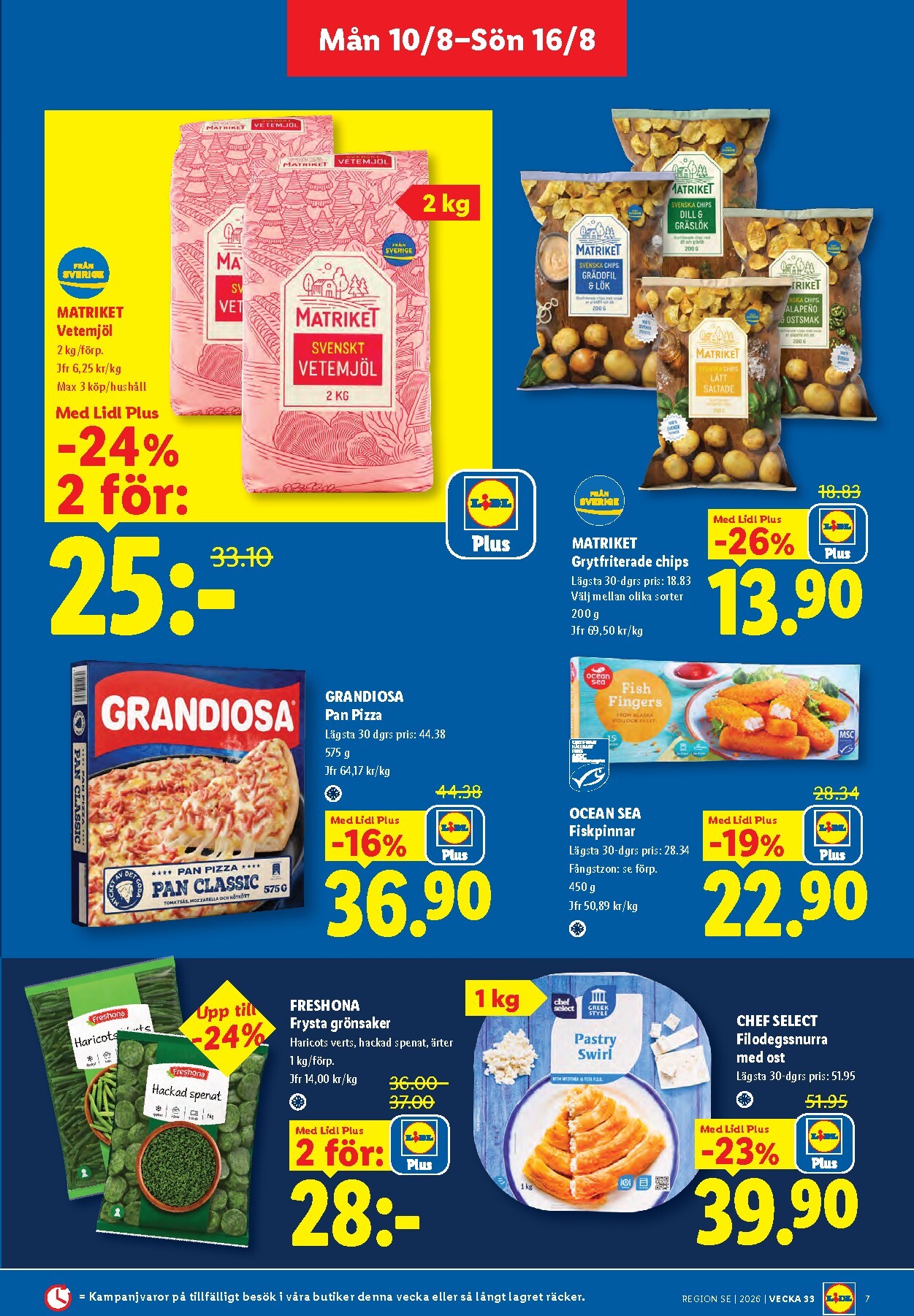 lidl - Aktuellt Lidl reklamblad från måndag, 10/08/2026 till söndag, 16/08/2026 - page: 7