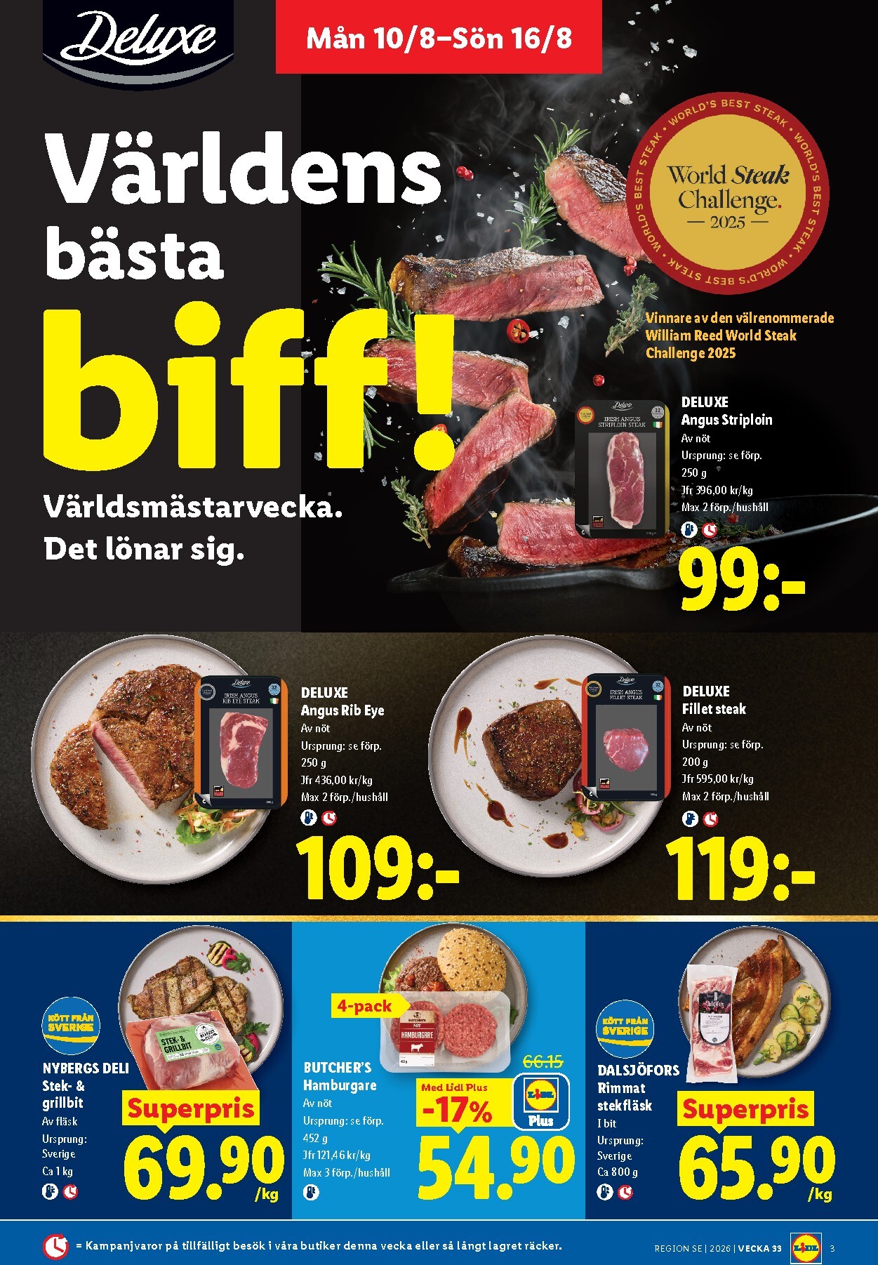 lidl - Aktuellt Lidl reklamblad från måndag, 10/08/2026 till söndag, 16/08/2026 - page: 3