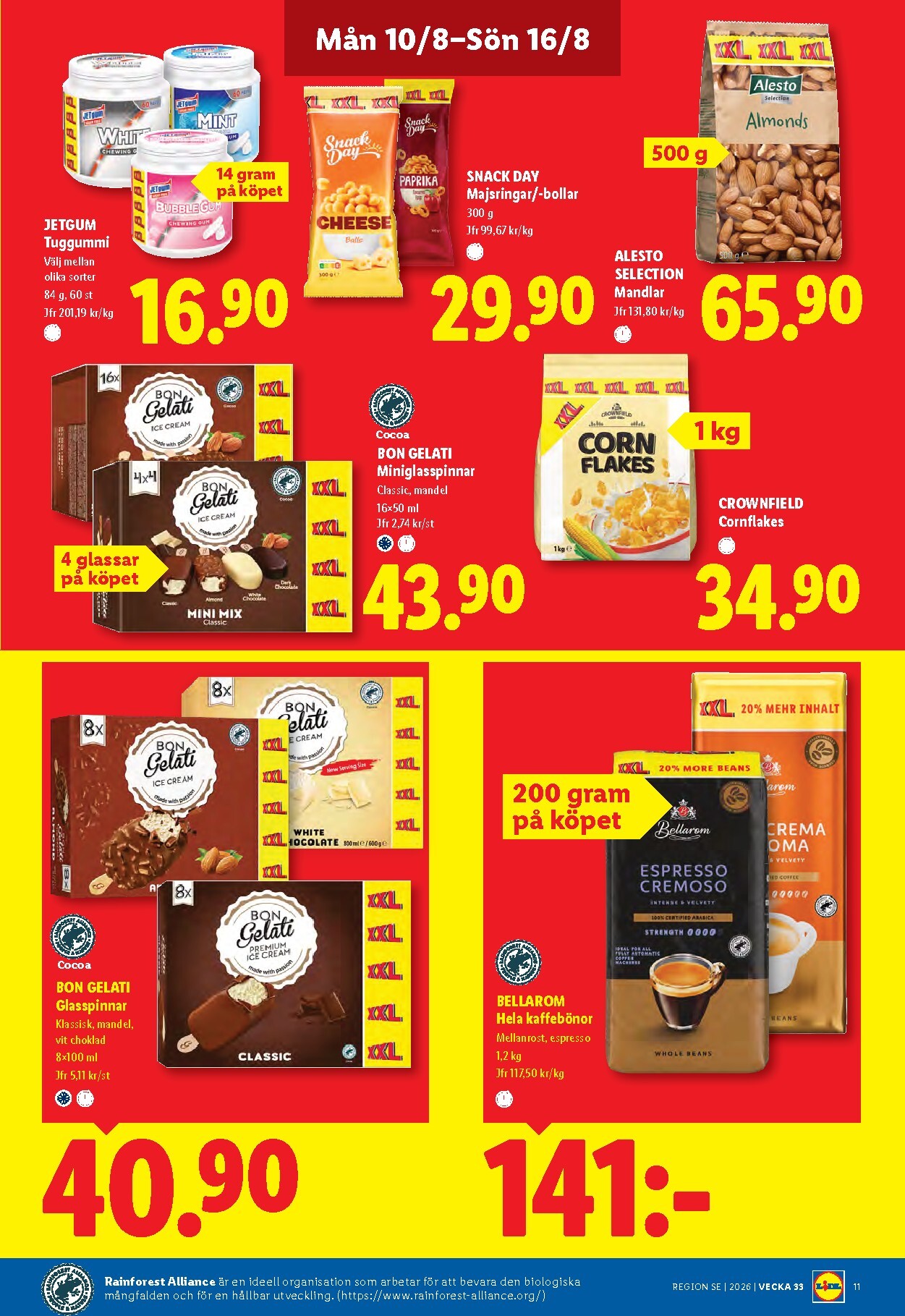 lidl - Aktuellt Lidl reklamblad från måndag, 10/08/2026 till söndag, 16/08/2026 - page: 11