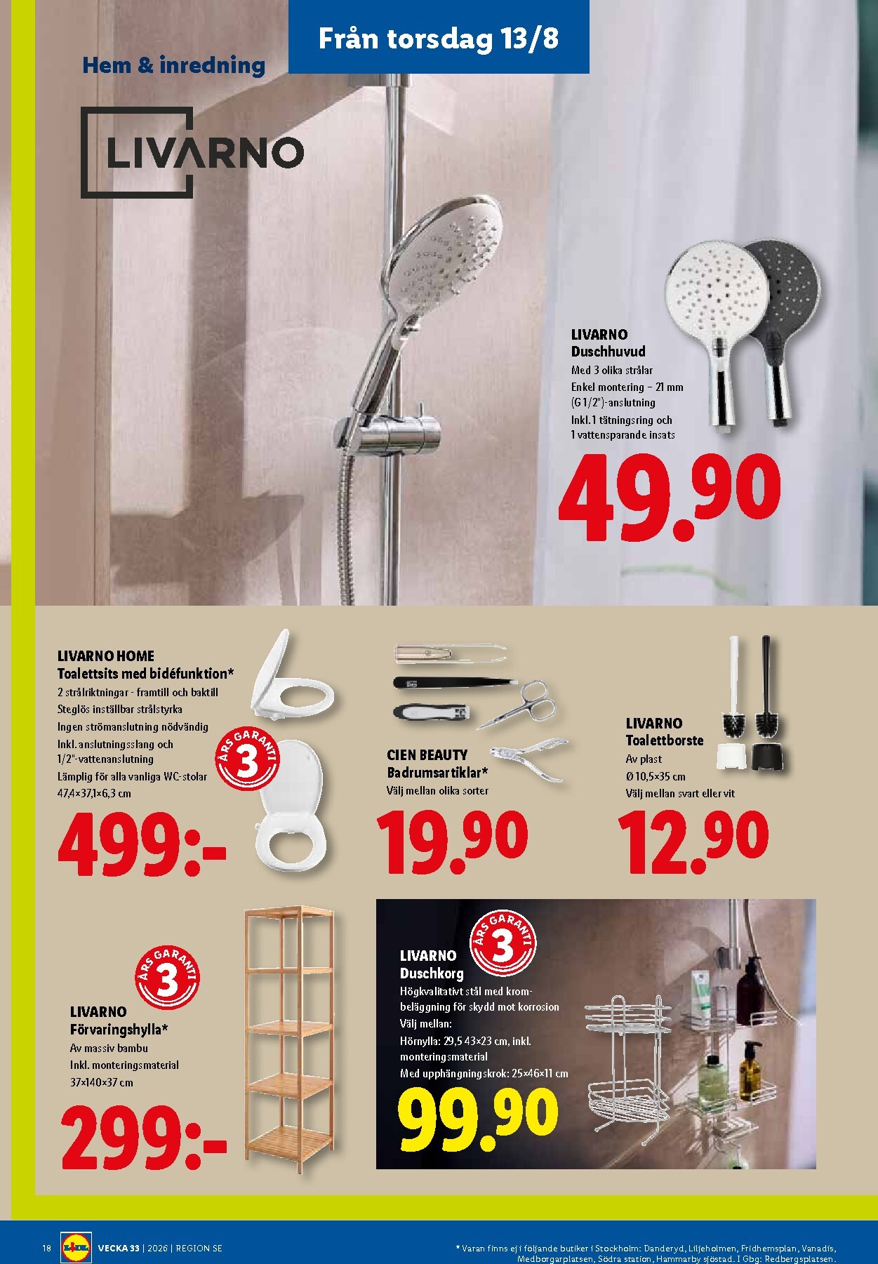 lidl - Aktuellt Lidl reklamblad från måndag, 10/08/2026 till söndag, 16/08/2026 - page: 21