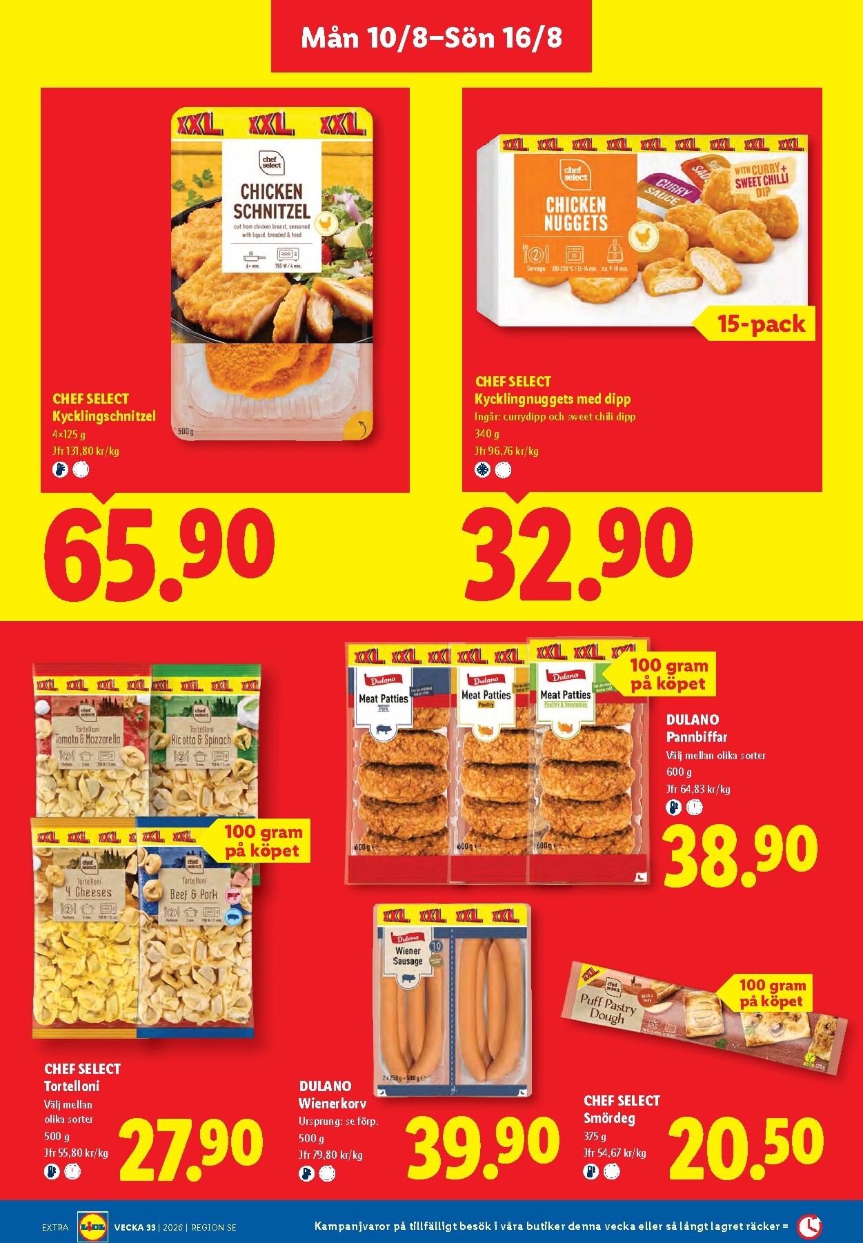 lidl - Aktuellt Lidl reklamblad från måndag, 10/08/2026 till söndag, 16/08/2026 - page: 12