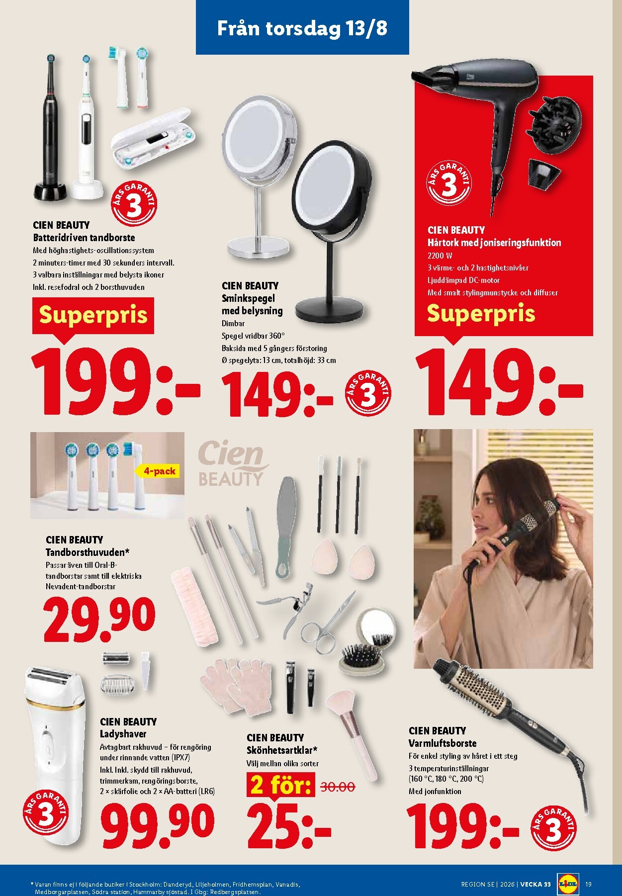 lidl - Aktuellt Lidl reklamblad från måndag, 10/08/2026 till söndag, 16/08/2026 - page: 22