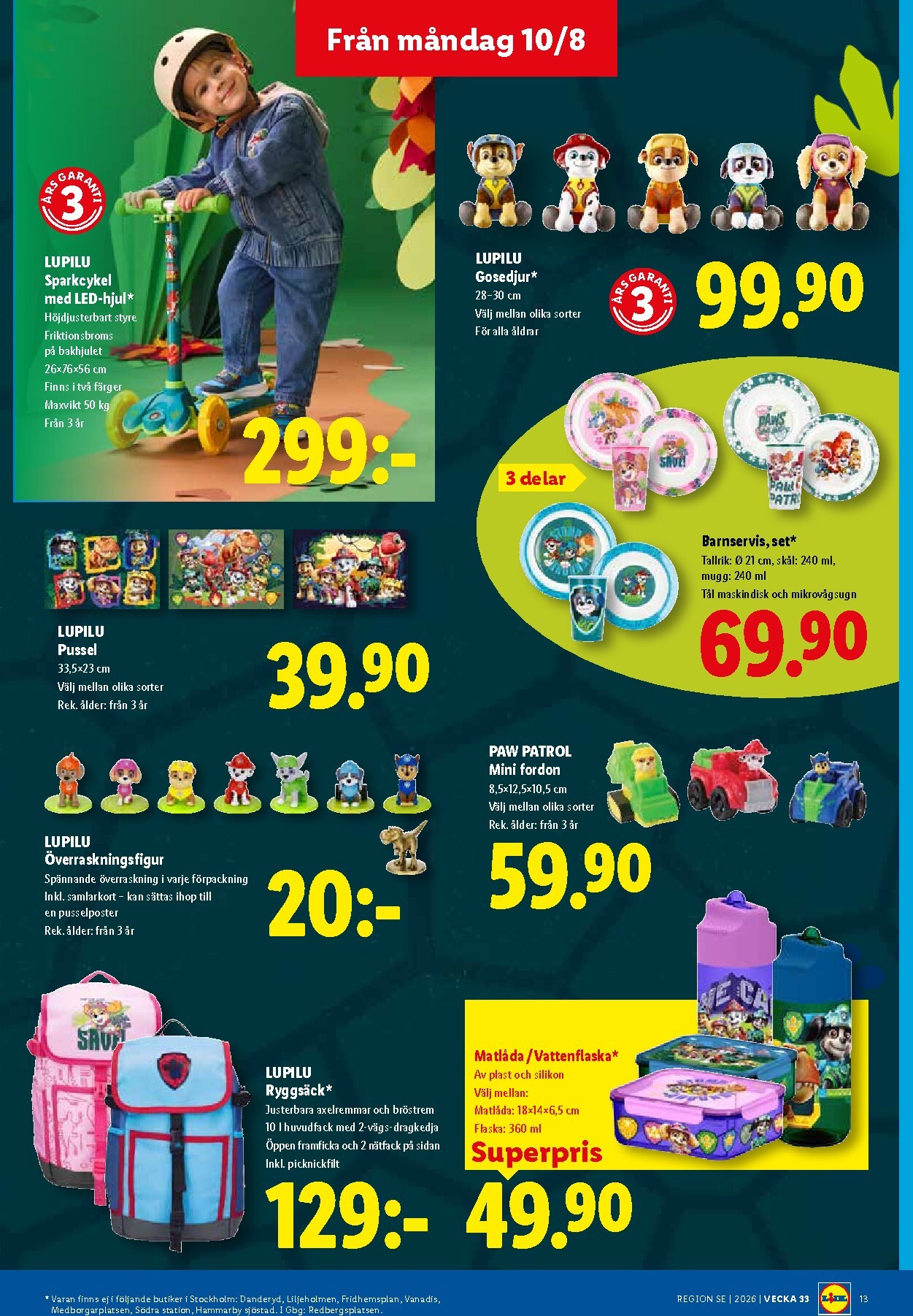 lidl - Aktuellt Lidl reklamblad från måndag, 10/08/2026 till söndag, 16/08/2026 - page: 15