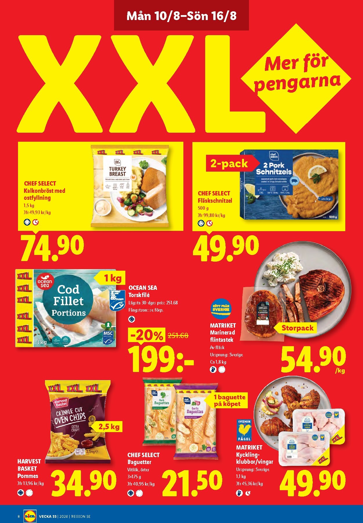 lidl - Aktuellt Lidl reklamblad från måndag, 10/08/2026 till söndag, 16/08/2026 - page: 8