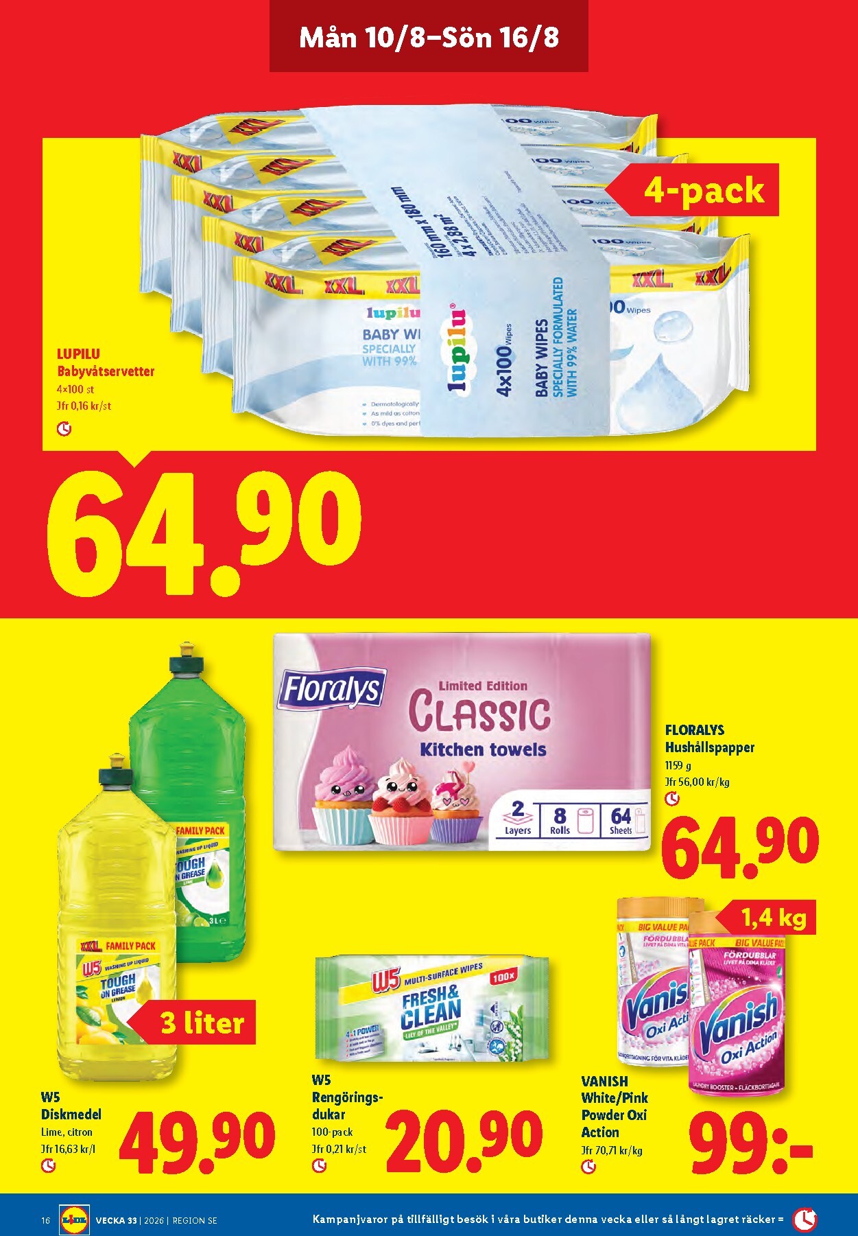 lidl - Aktuellt Lidl reklamblad från måndag, 10/08/2026 till söndag, 16/08/2026 - page: 19