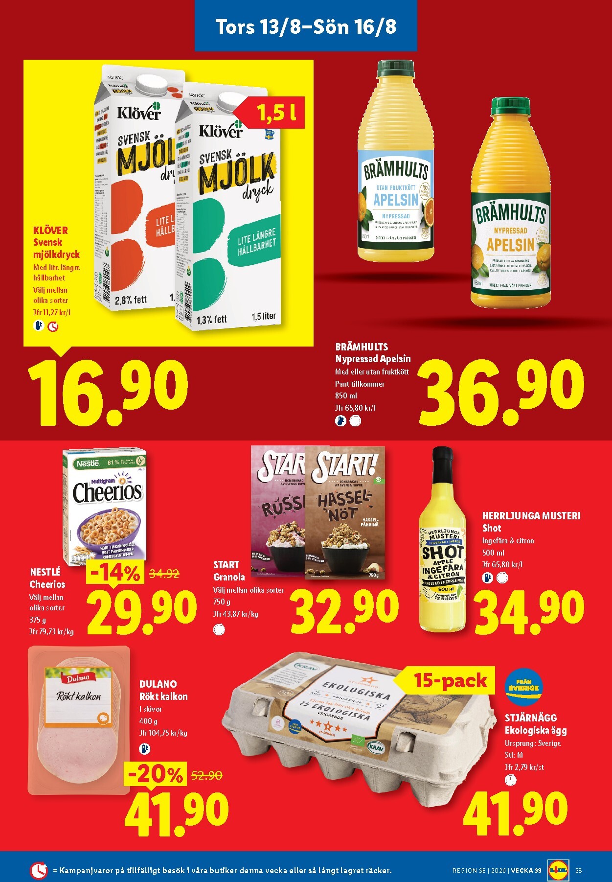 lidl - Aktuellt Lidl reklamblad från måndag, 10/08/2026 till söndag, 16/08/2026 - page: 26