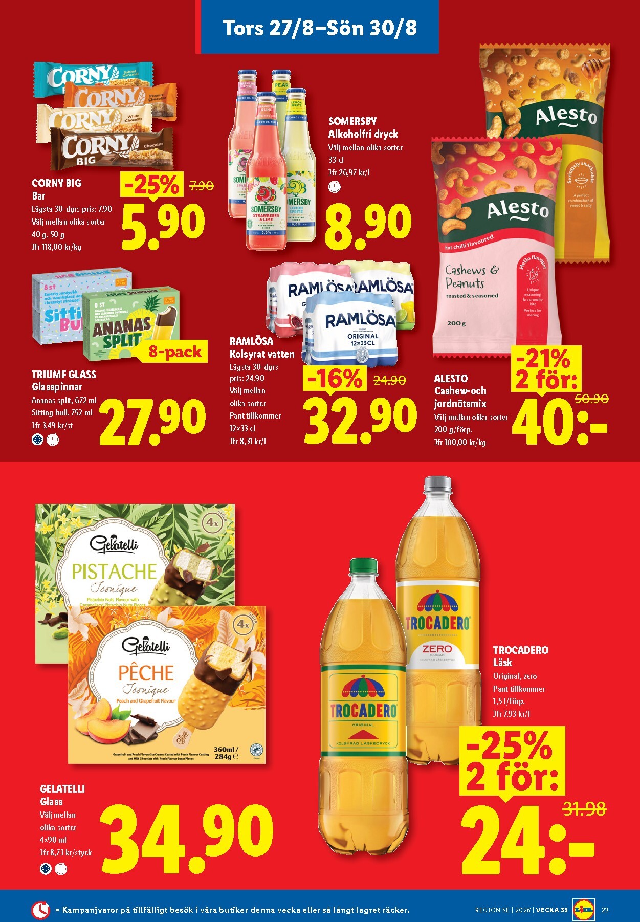 lidl - Nytt Lidl reklamblad från måndag, 24/08/2026 till söndag, 30/08/2026 - page: 26