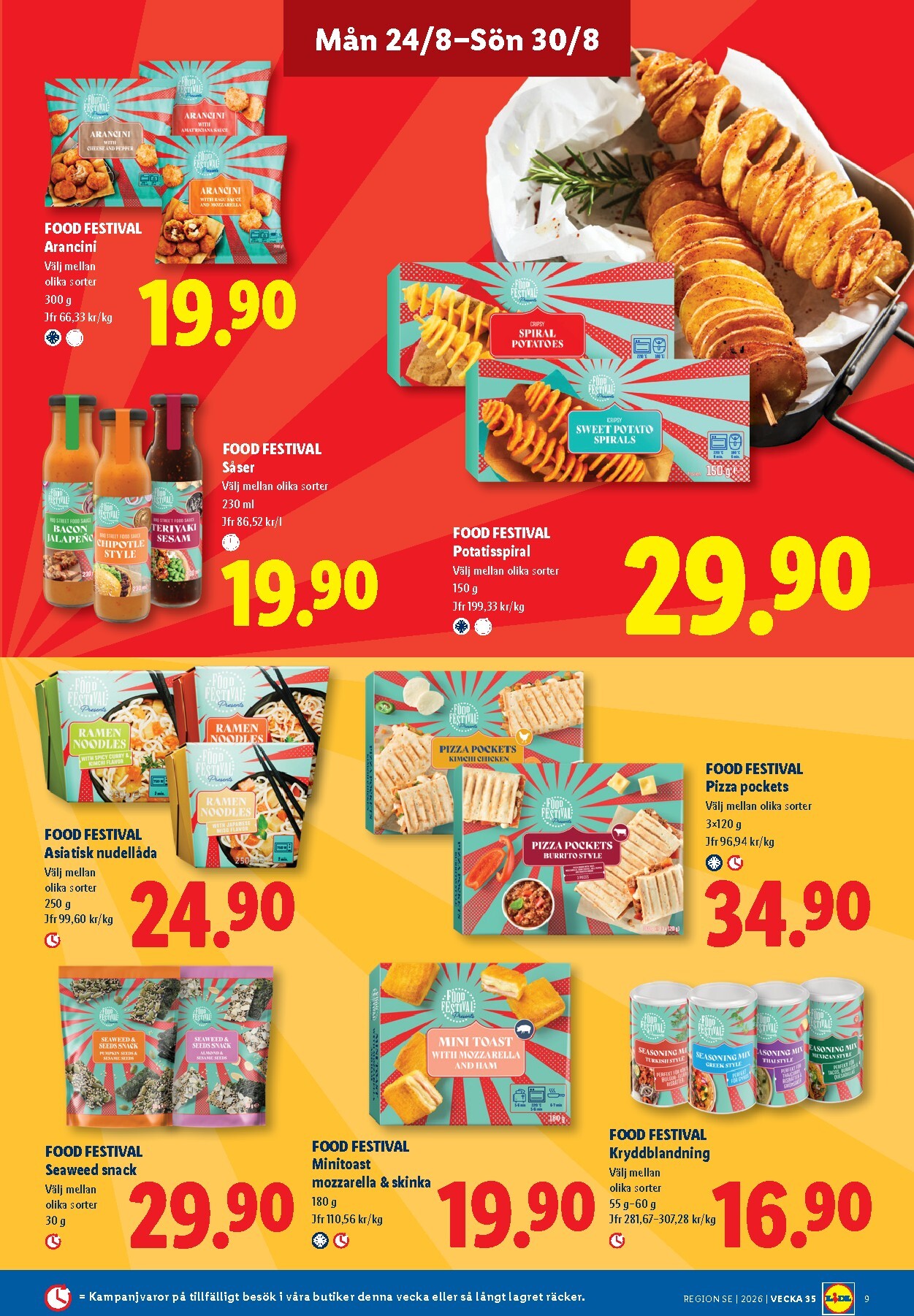 lidl - Nytt Lidl reklamblad från måndag, 24/08/2026 till söndag, 30/08/2026 - page: 9