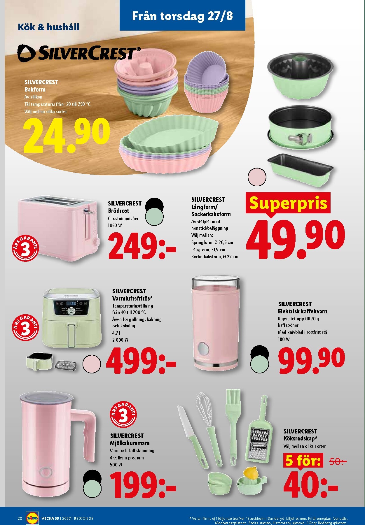 lidl - Nytt Lidl reklamblad från måndag, 24/08/2026 till söndag, 30/08/2026 - page: 22