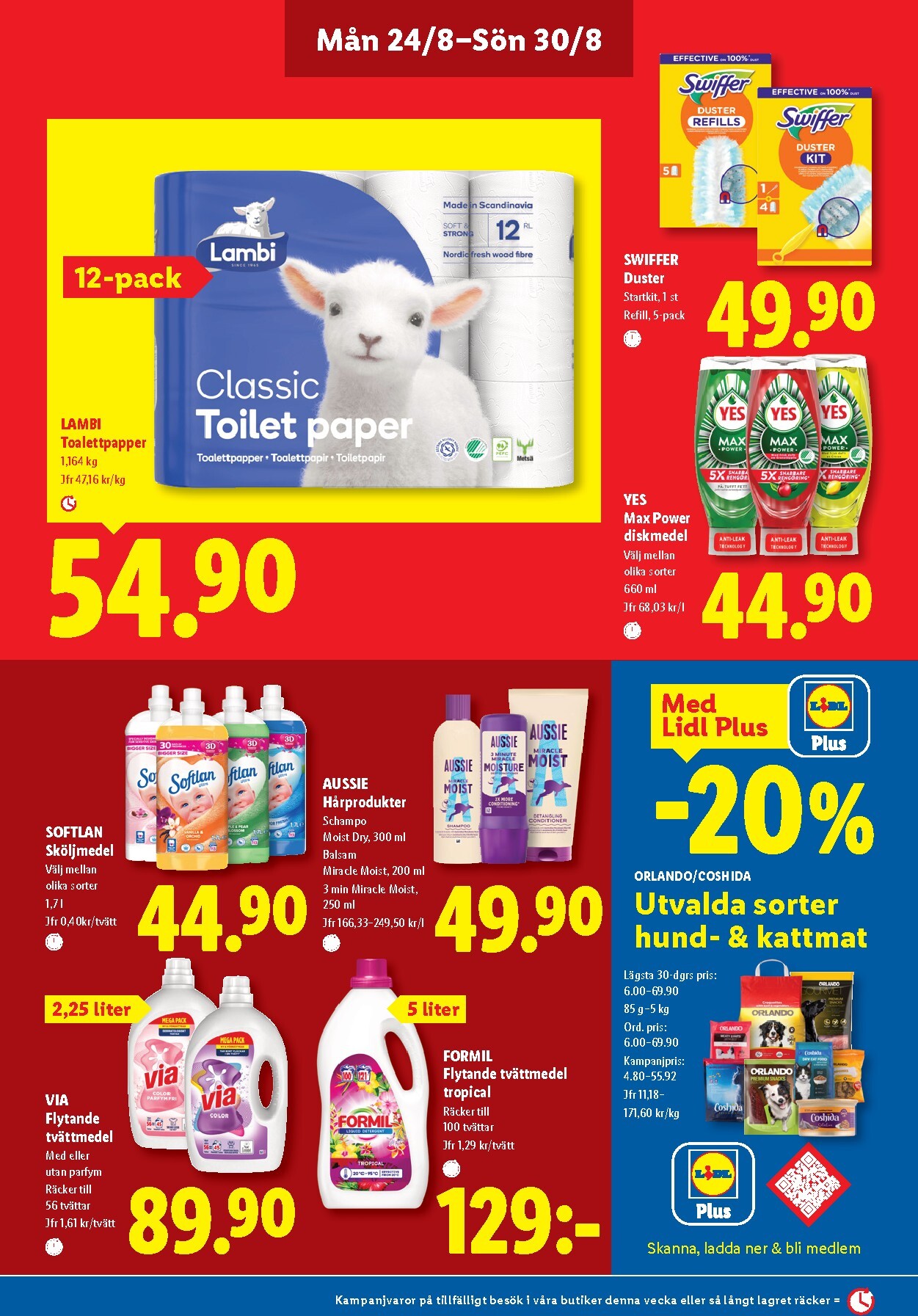 lidl - Nytt Lidl reklamblad från måndag, 24/08/2026 till söndag, 30/08/2026 - page: 12