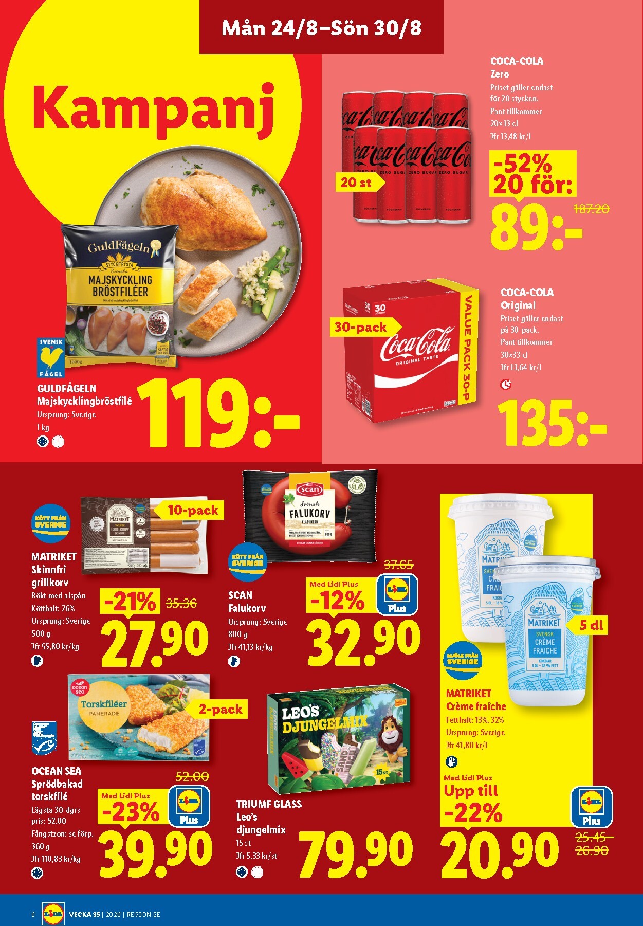 lidl - Nytt Lidl reklamblad från måndag, 24/08/2026 till söndag, 30/08/2026 - page: 6
