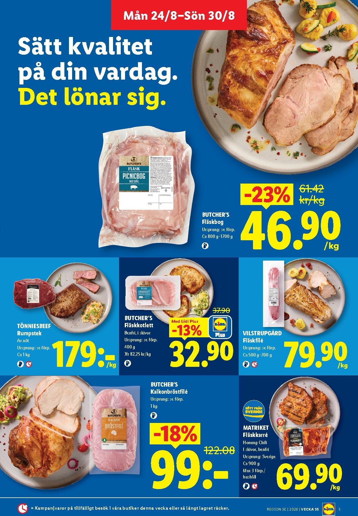 lidl - Nytt Lidl reklamblad från måndag, 24/08/2026 till söndag, 30/08/2026 - page: 3