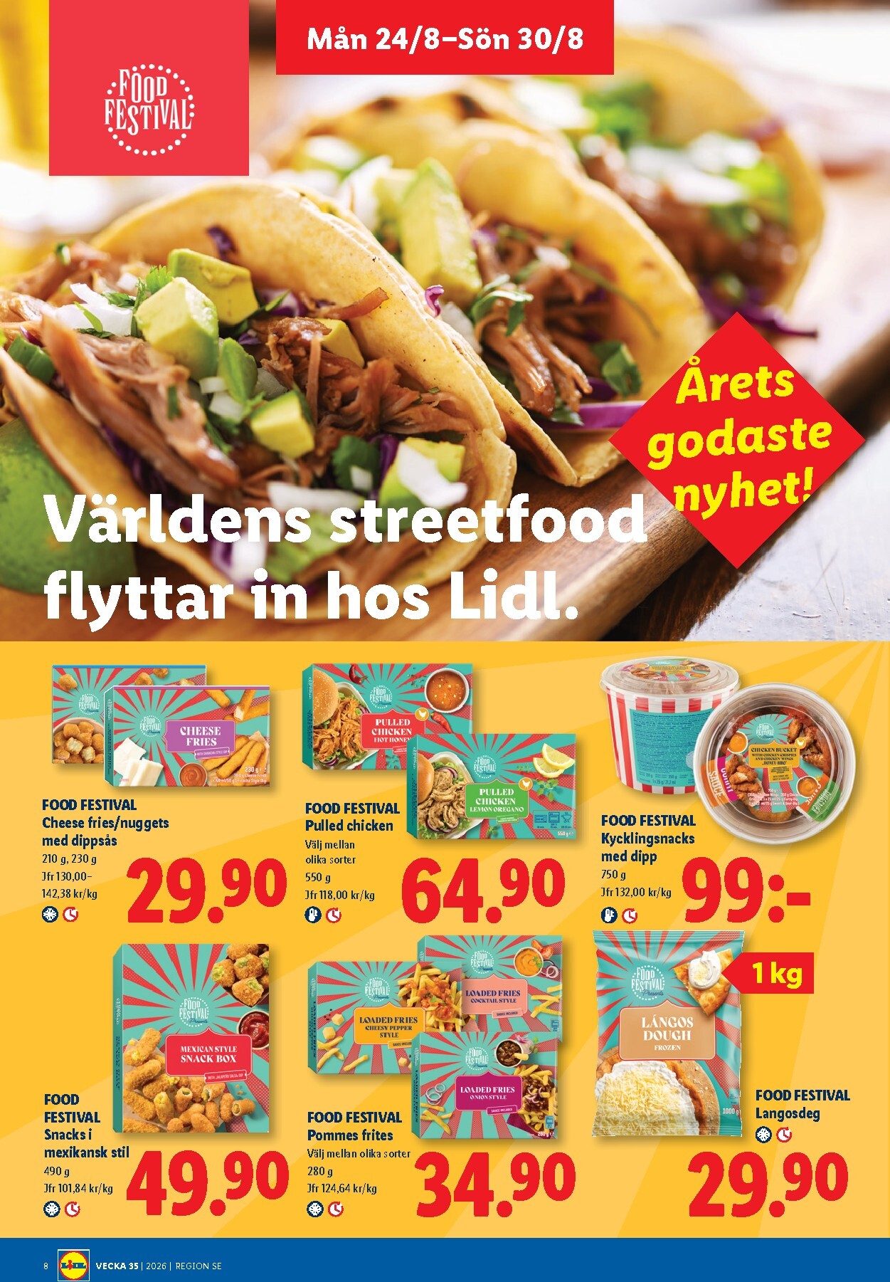 lidl - Nytt Lidl reklamblad från måndag, 24/08/2026 till söndag, 30/08/2026 - page: 8