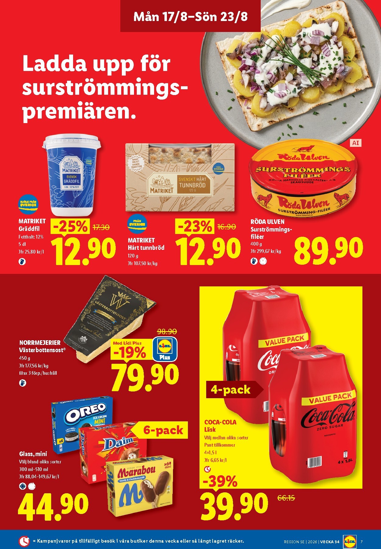 lidl - Aktuellt Lidl reklamblad från måndag, 17/08/2026 till söndag, 23/08/2026 - page: 7