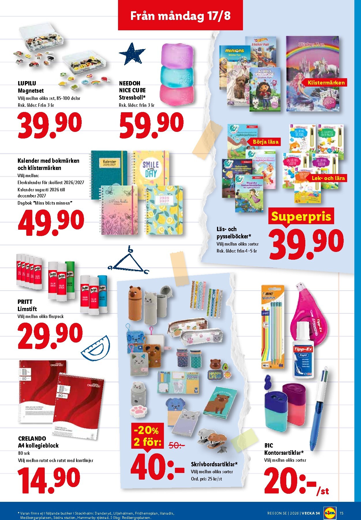 lidl - Aktuellt Lidl reklamblad från måndag, 17/08/2026 till söndag, 23/08/2026 - page: 18
