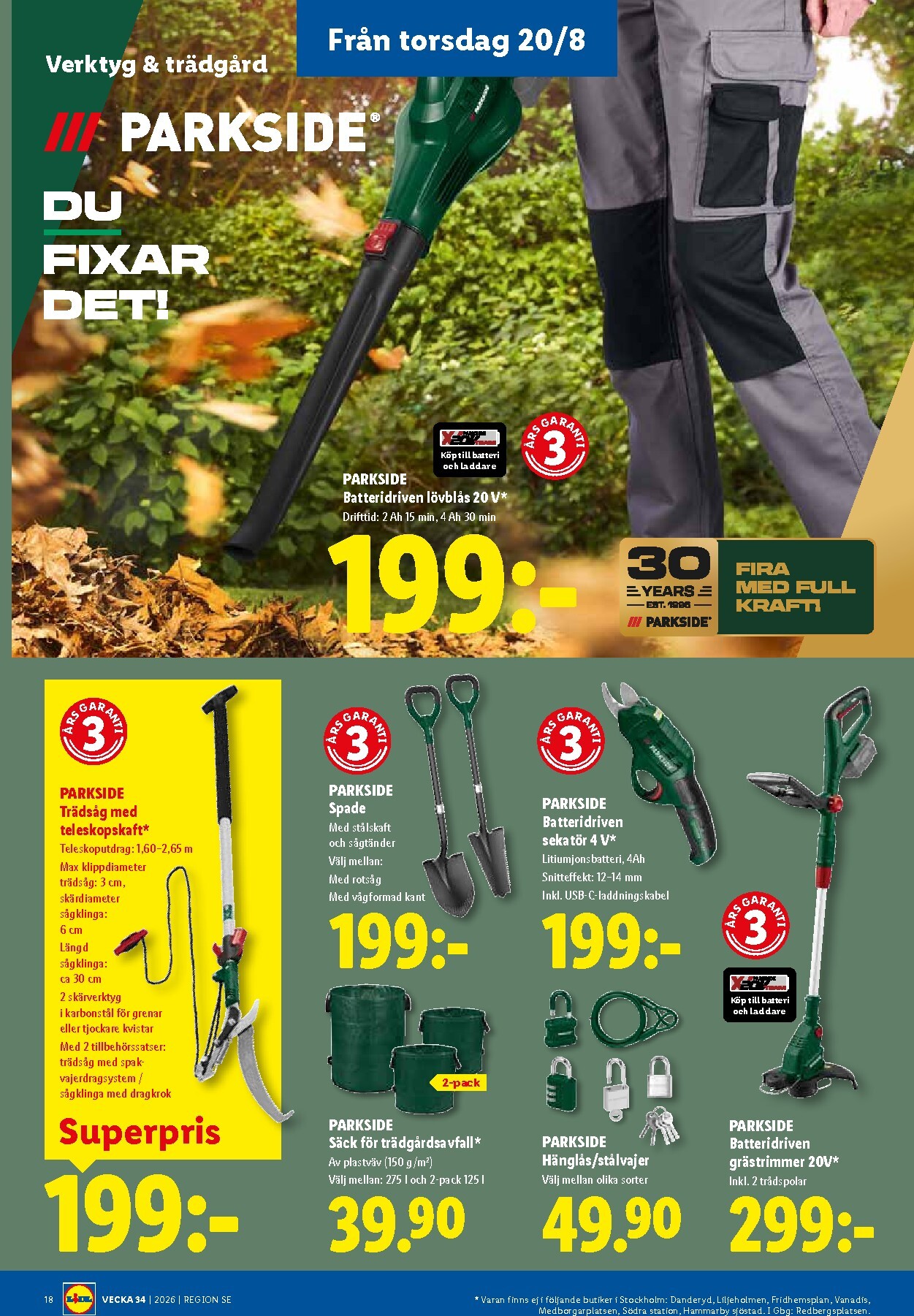lidl - Aktuellt Lidl reklamblad från måndag, 17/08/2026 till söndag, 23/08/2026 - page: 22