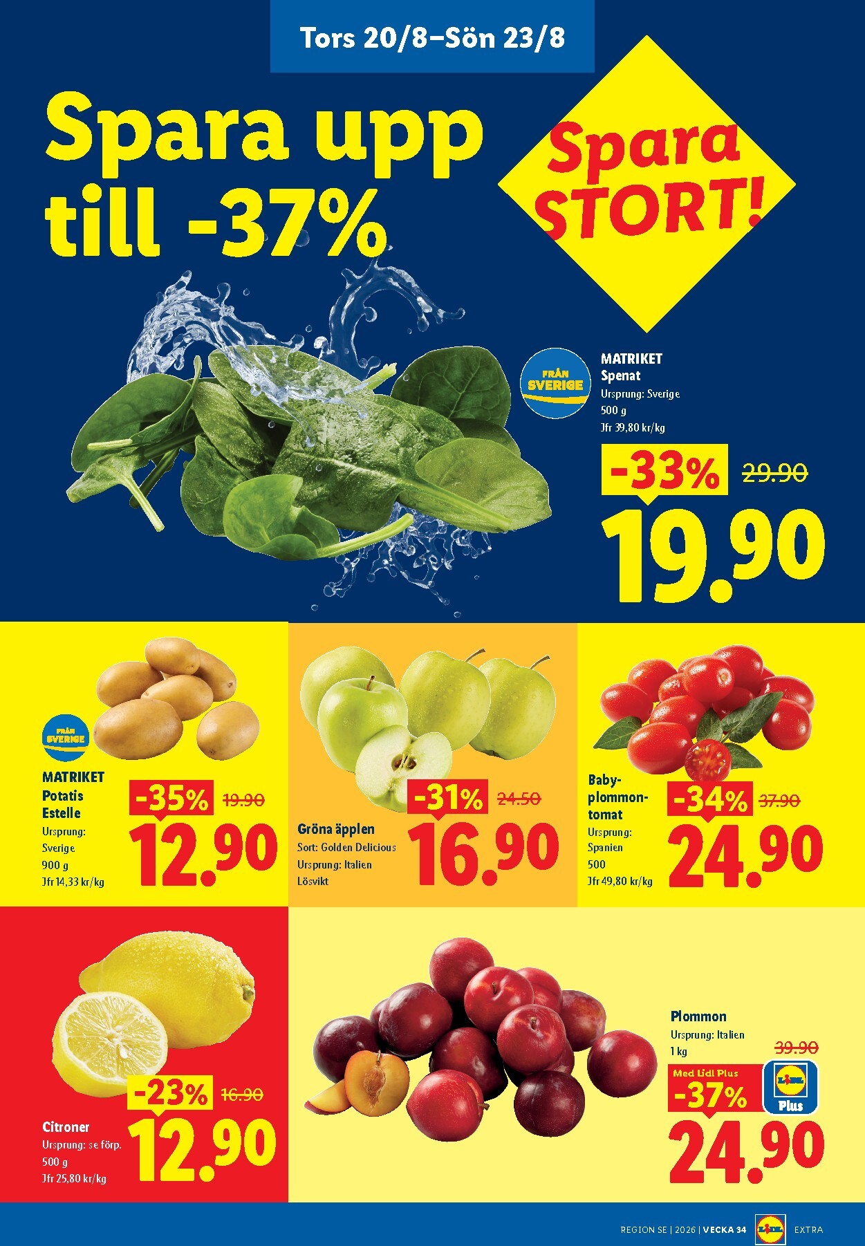 lidl - Aktuellt Lidl reklamblad från måndag, 17/08/2026 till söndag, 23/08/2026 - page: 29