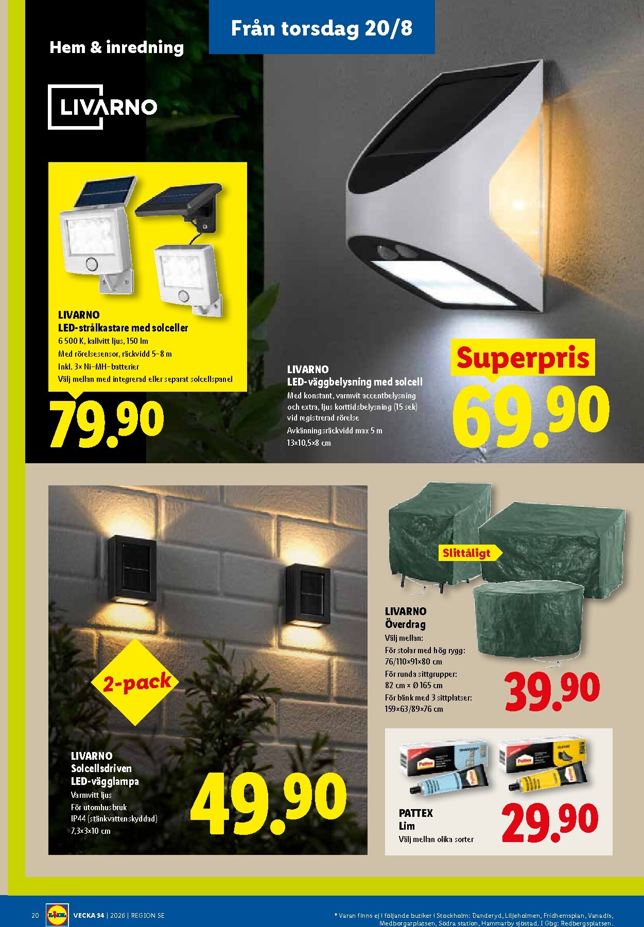 lidl - Aktuellt Lidl reklamblad från måndag, 17/08/2026 till söndag, 23/08/2026 - page: 25