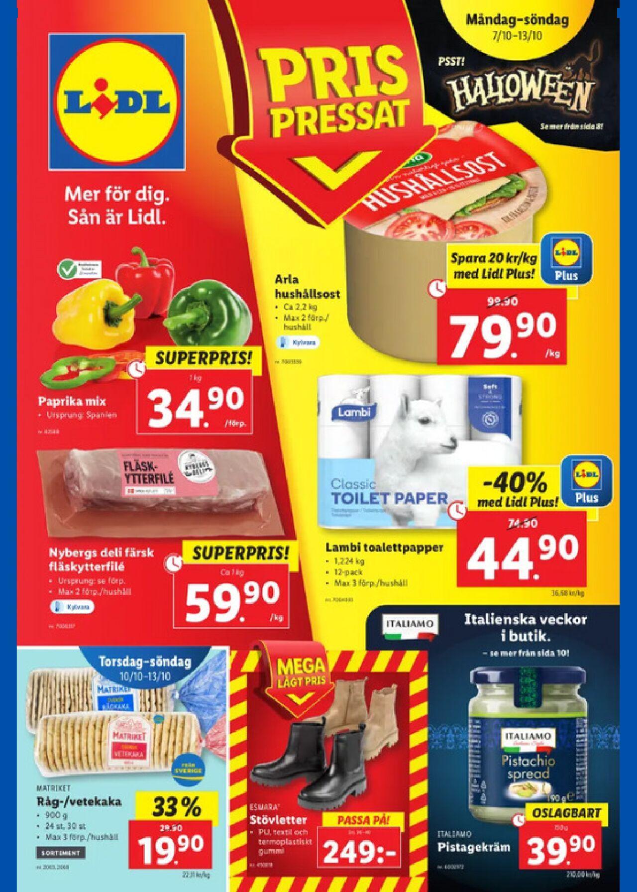 lidl - Lidl - erbjudanden från 07/10/2024 - 13/10/2024