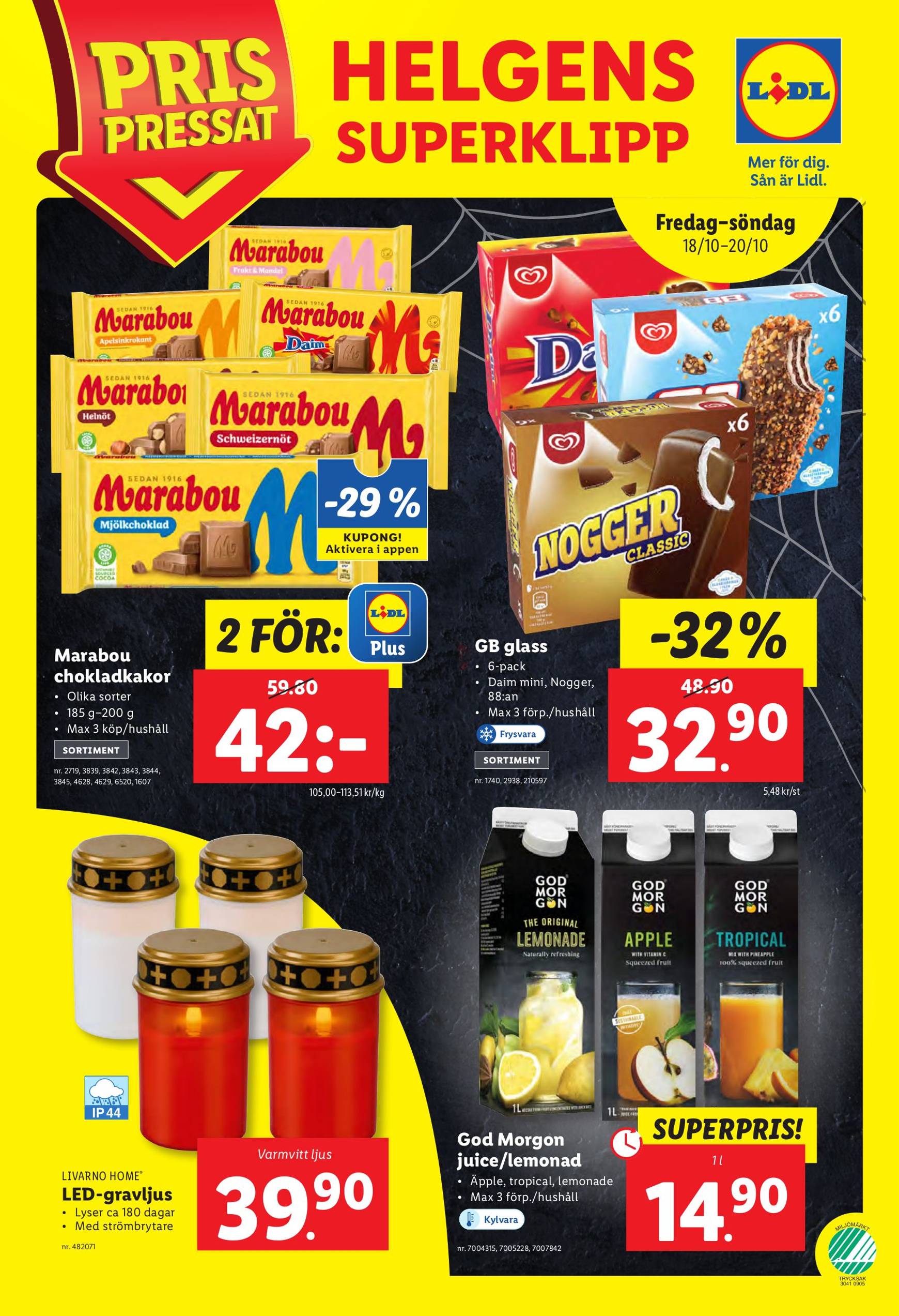 lidl - Lidl-reklambladet är giltigt från 14.10. till 20.10. - page: 30