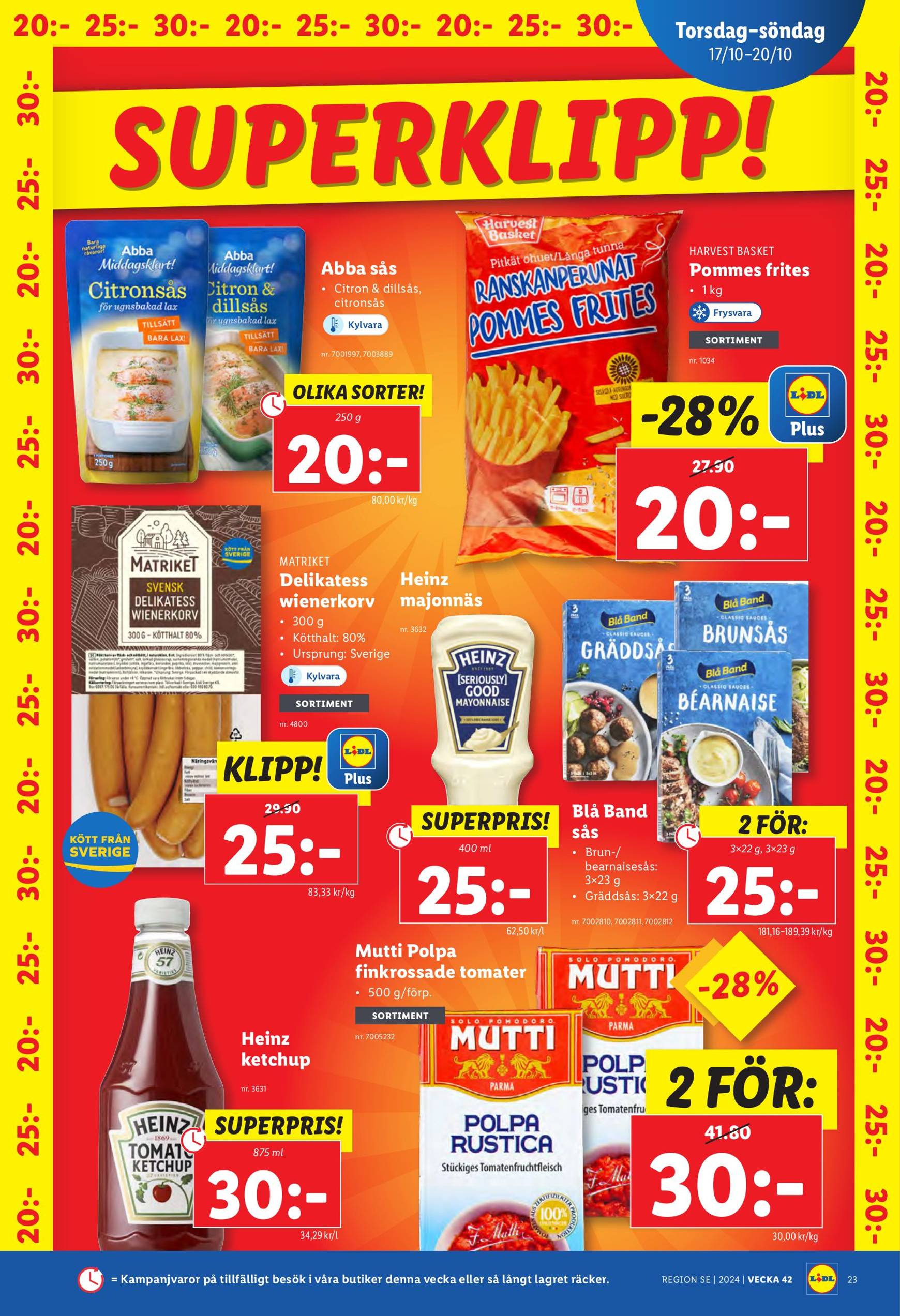 lidl - Lidl-reklambladet är giltigt från 14.10. till 20.10. - page: 29