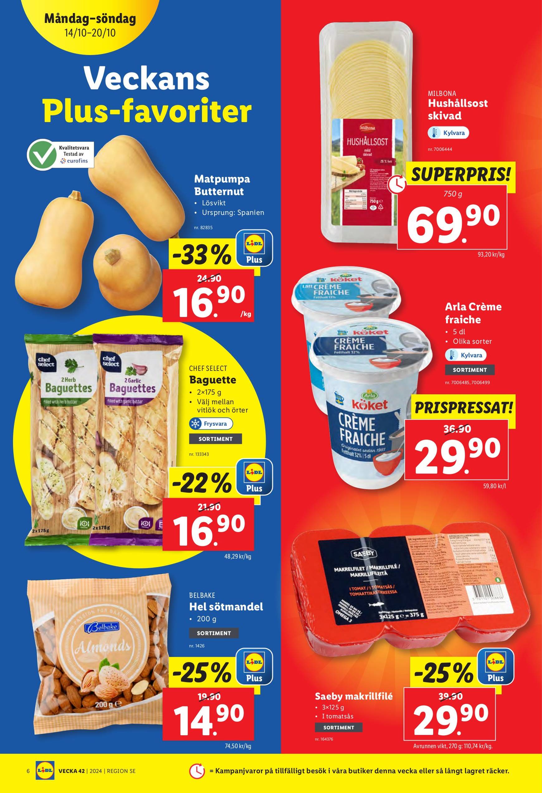 lidl - Lidl-reklambladet är giltigt från 14.10. till 20.10. - page: 6