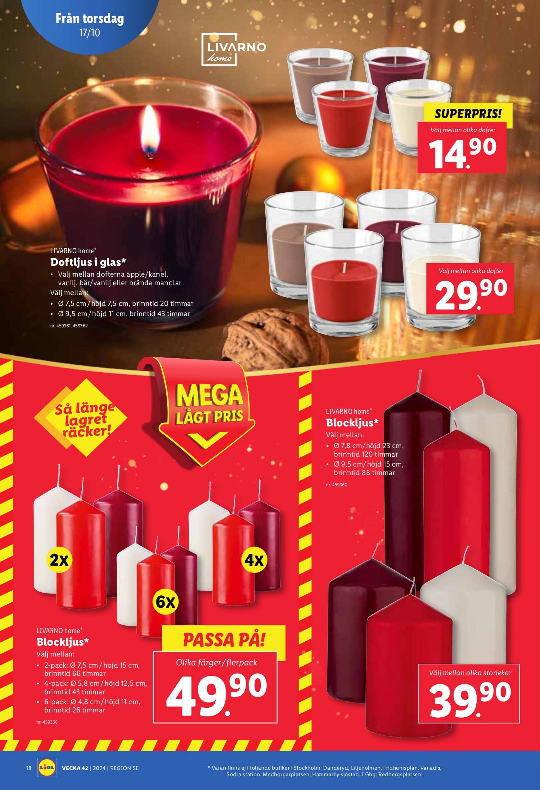 lidl - Lidl-reklambladet är giltigt från 14.10. till 20.10. - page: 24