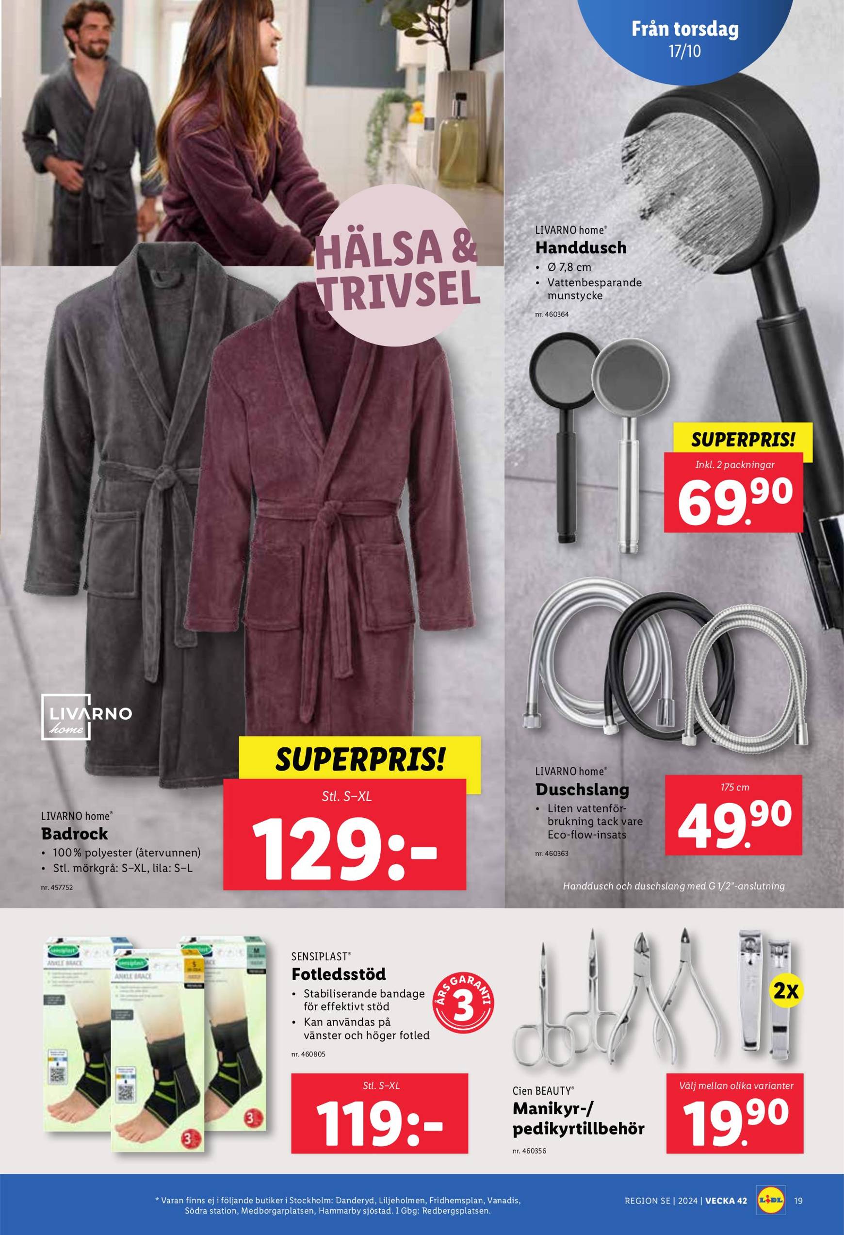 lidl - Lidl-reklambladet är giltigt från 14.10. till 20.10. - page: 25