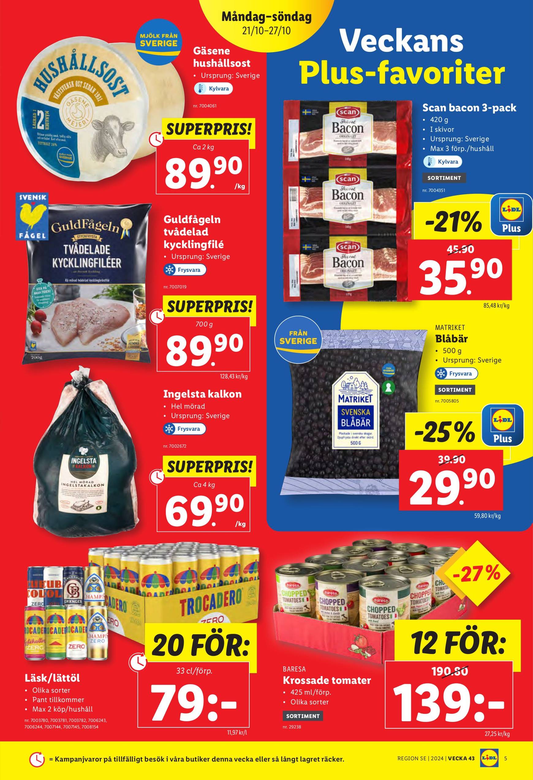 lidl - Lidl-reklambladet är giltigt från 21.10. - 27.10. - page: 5