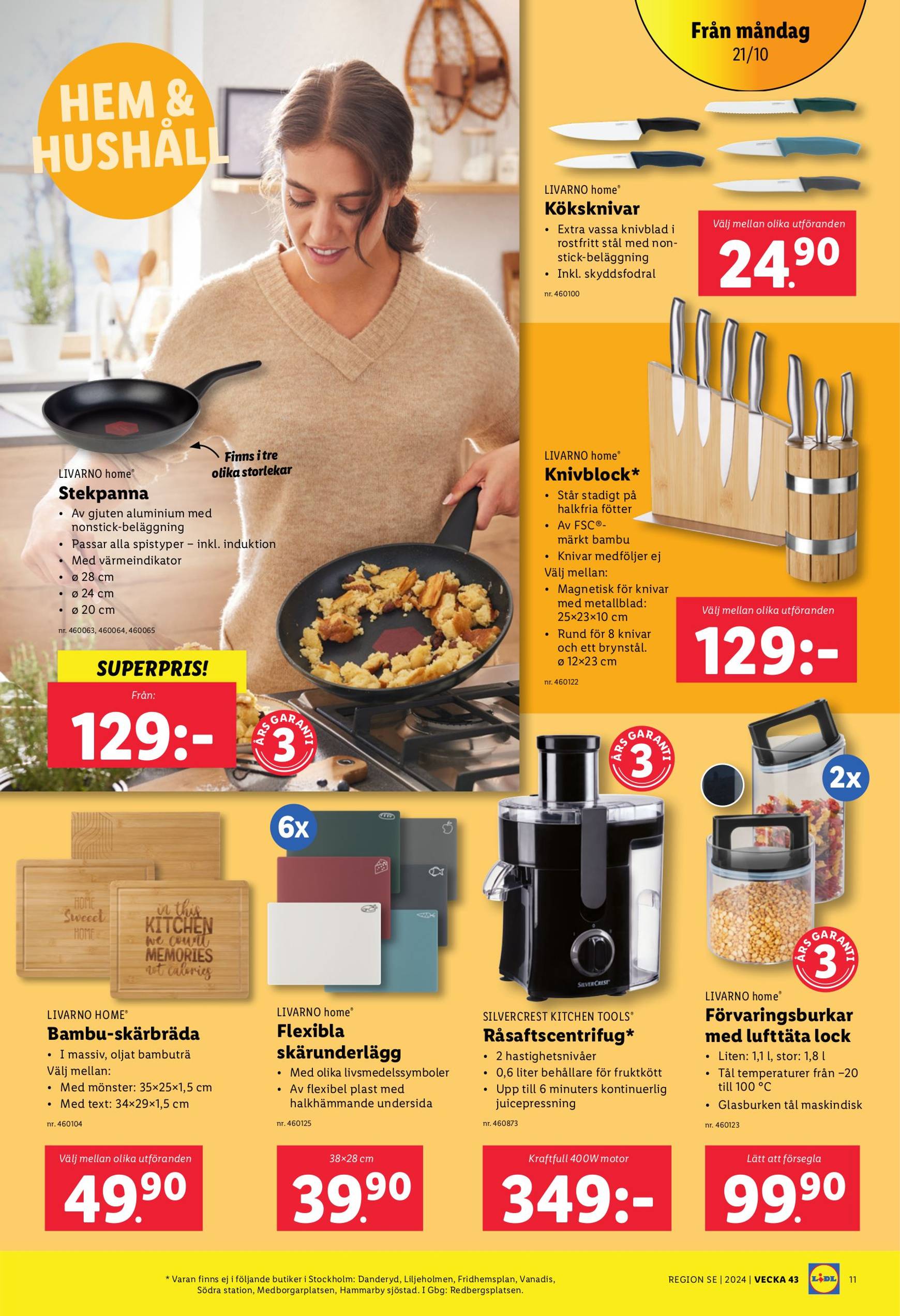 lidl - Lidl-reklambladet är giltigt från 21.10. - 27.10. - page: 19