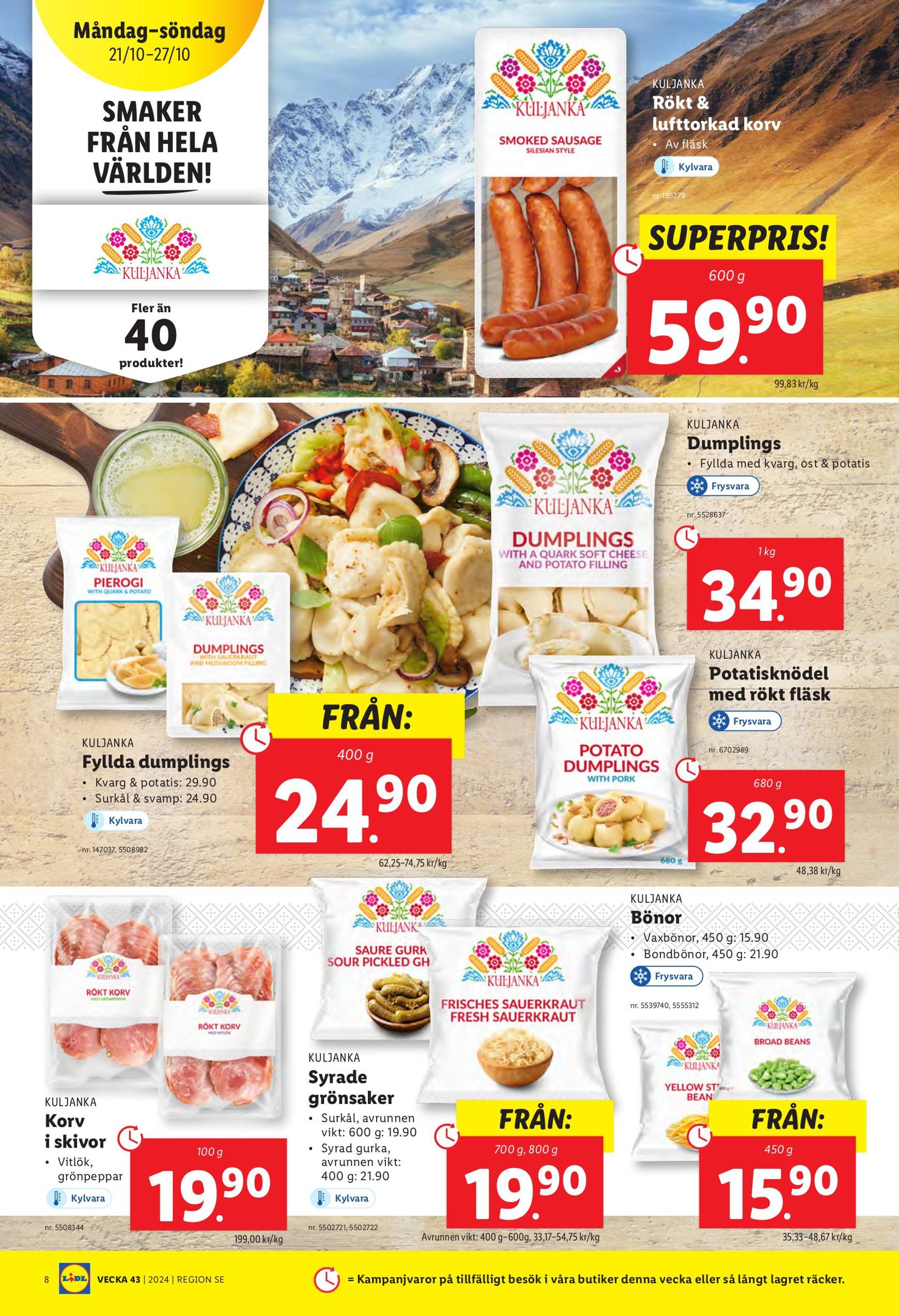 lidl - Lidl-reklambladet är giltigt från 21.10. - 27.10. - page: 10