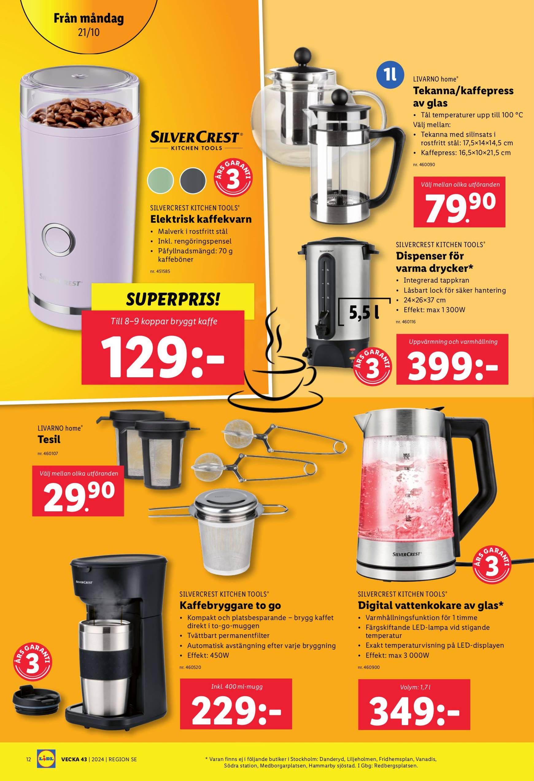 lidl - Lidl-reklambladet är giltigt från 21.10. - 27.10. - page: 20