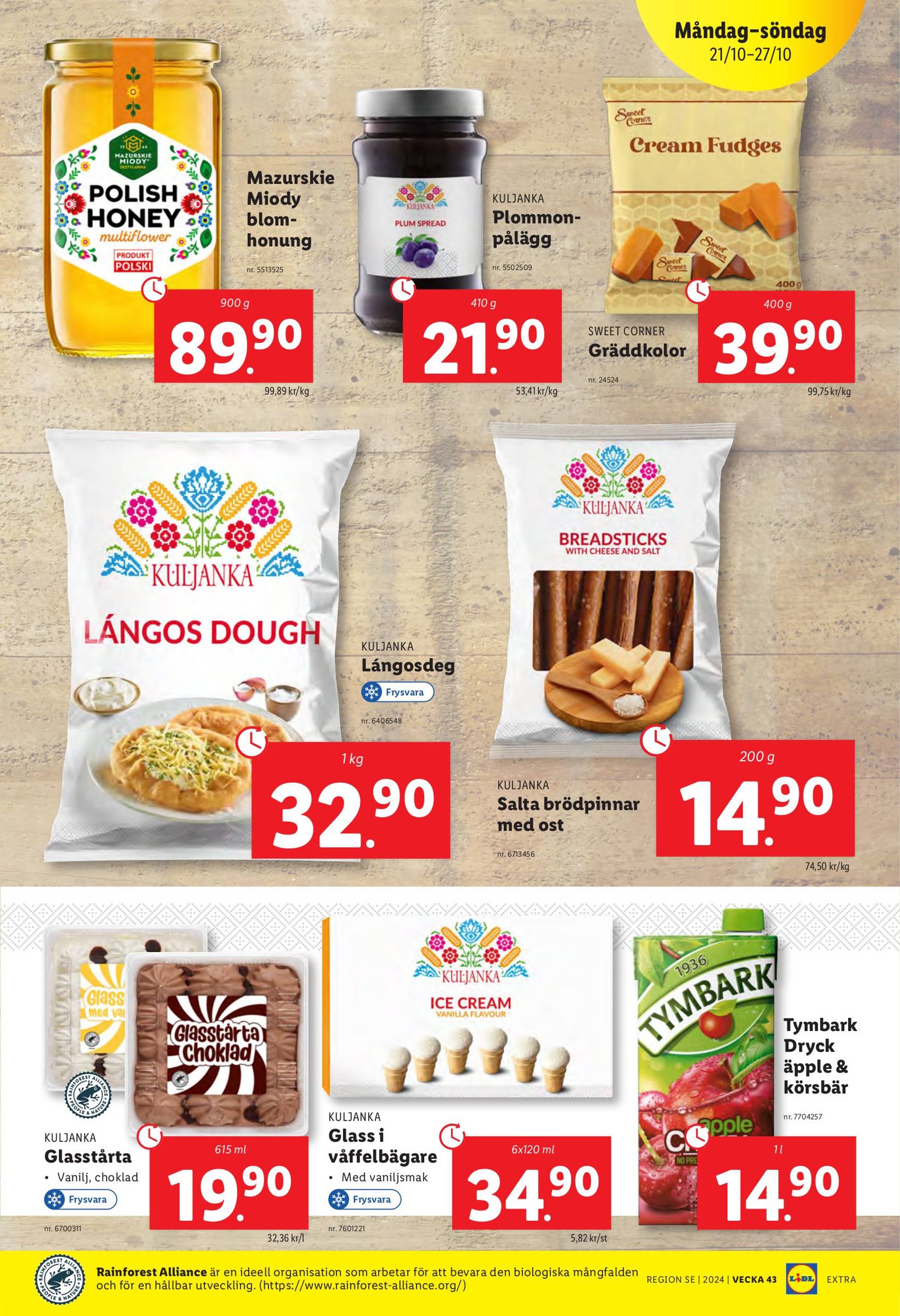 lidl - Lidl-reklambladet är giltigt från 21.10. - 27.10. - page: 13