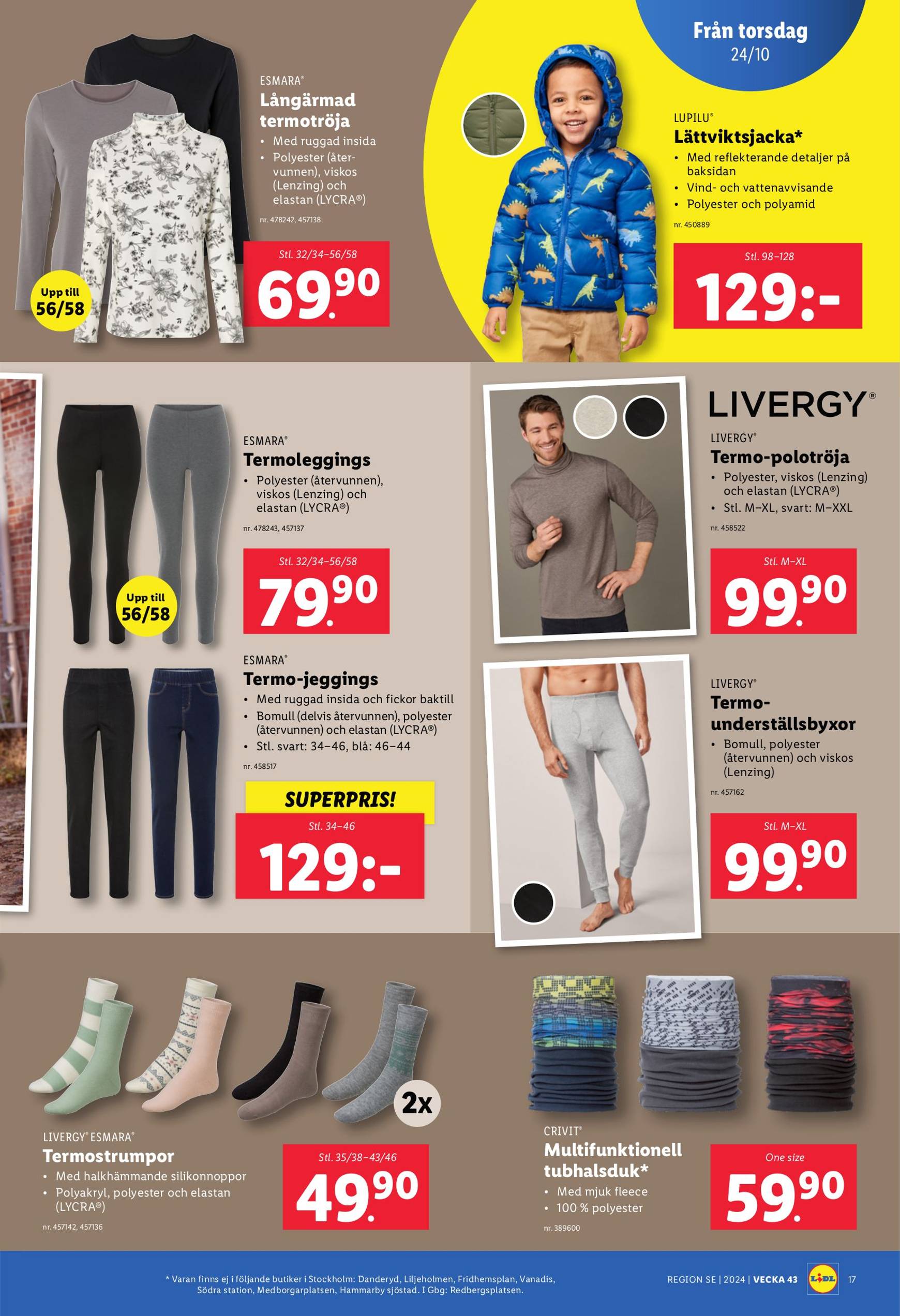 lidl - Lidl-reklambladet är giltigt från 21.10. - 27.10. - page: 25