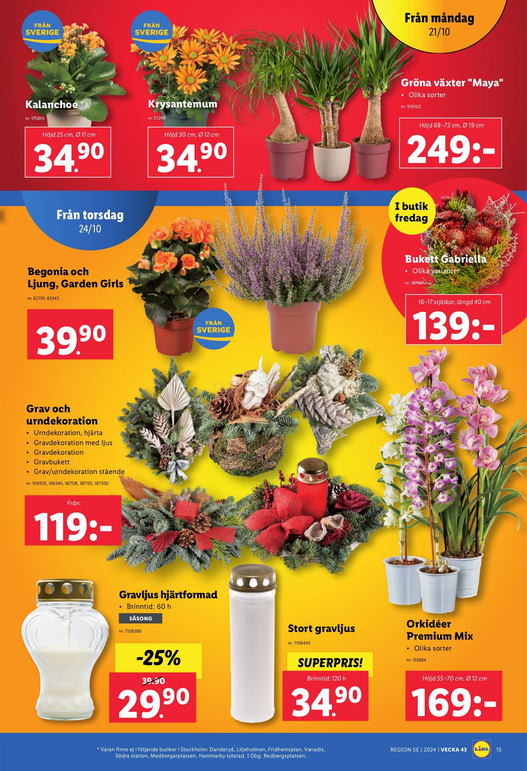 lidl - Lidl-reklambladet är giltigt från 21.10. - 27.10. - page: 23