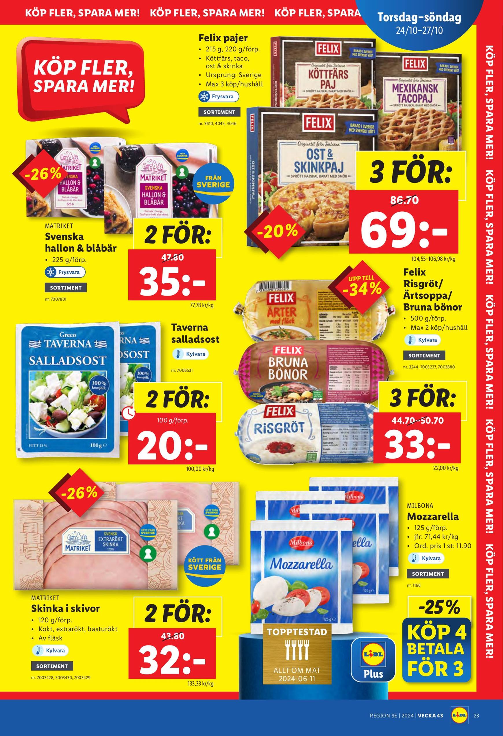 lidl - Lidl-reklambladet är giltigt från 21.10. - 27.10. - page: 31