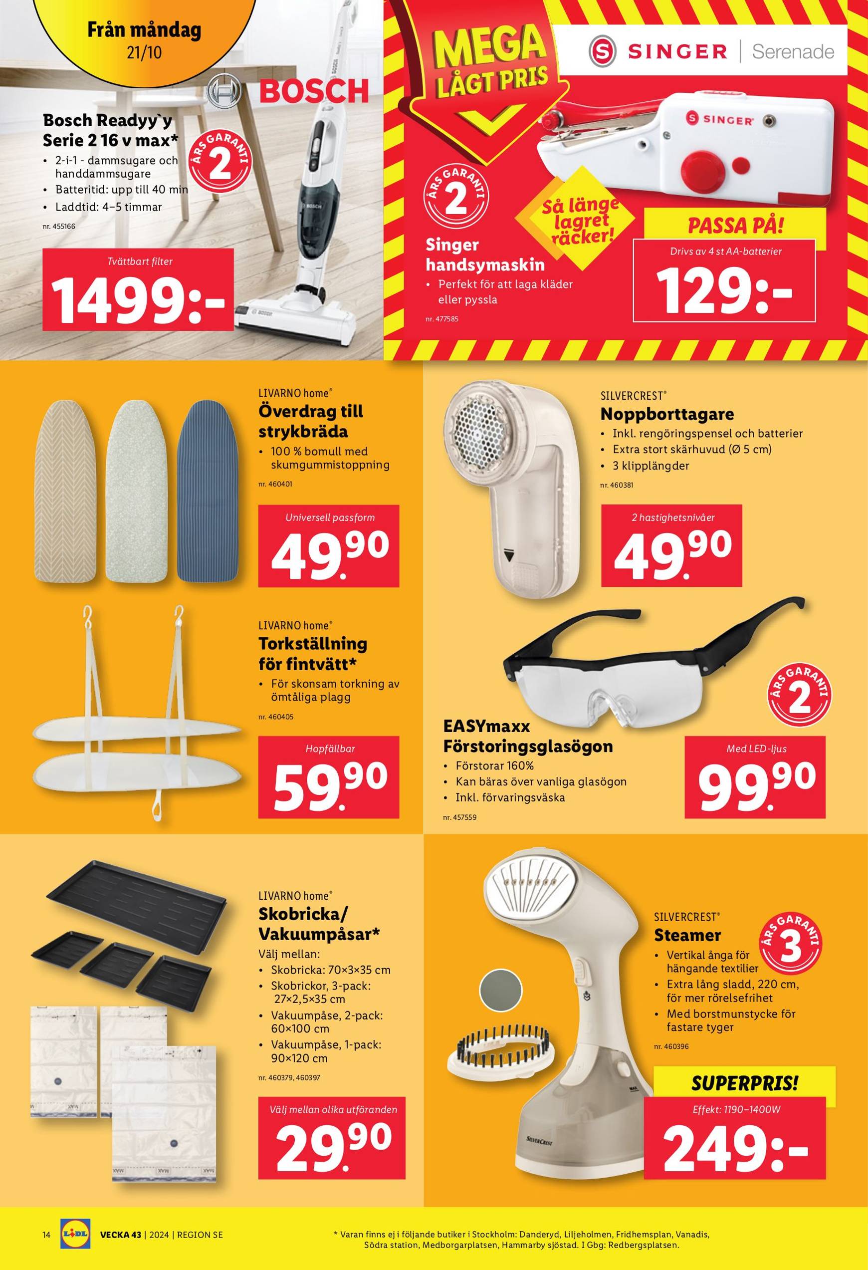 lidl - Lidl-reklambladet är giltigt från 21.10. - 27.10. - page: 22