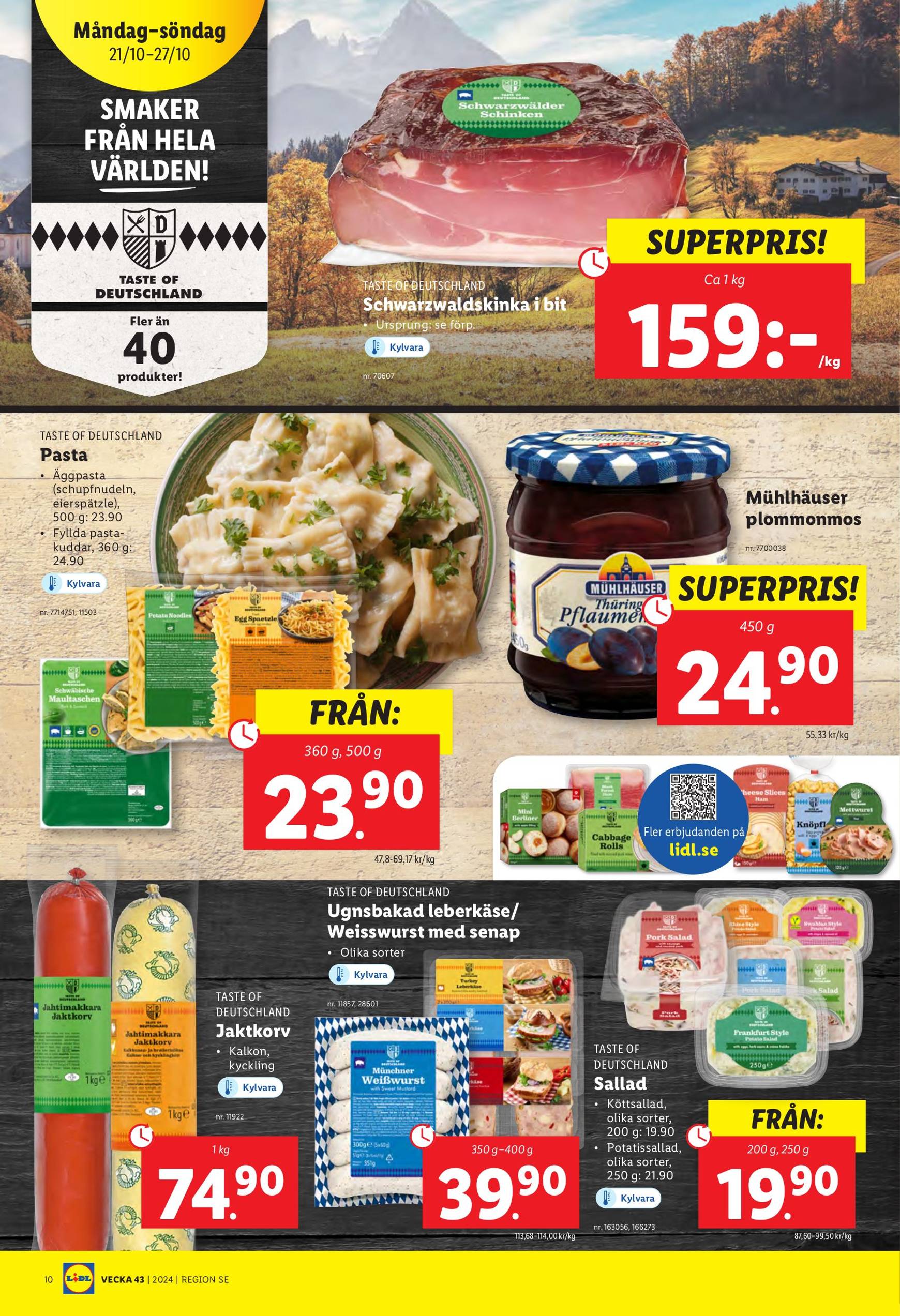 lidl - Lidl-reklambladet är giltigt från 21.10. - 27.10. - page: 15