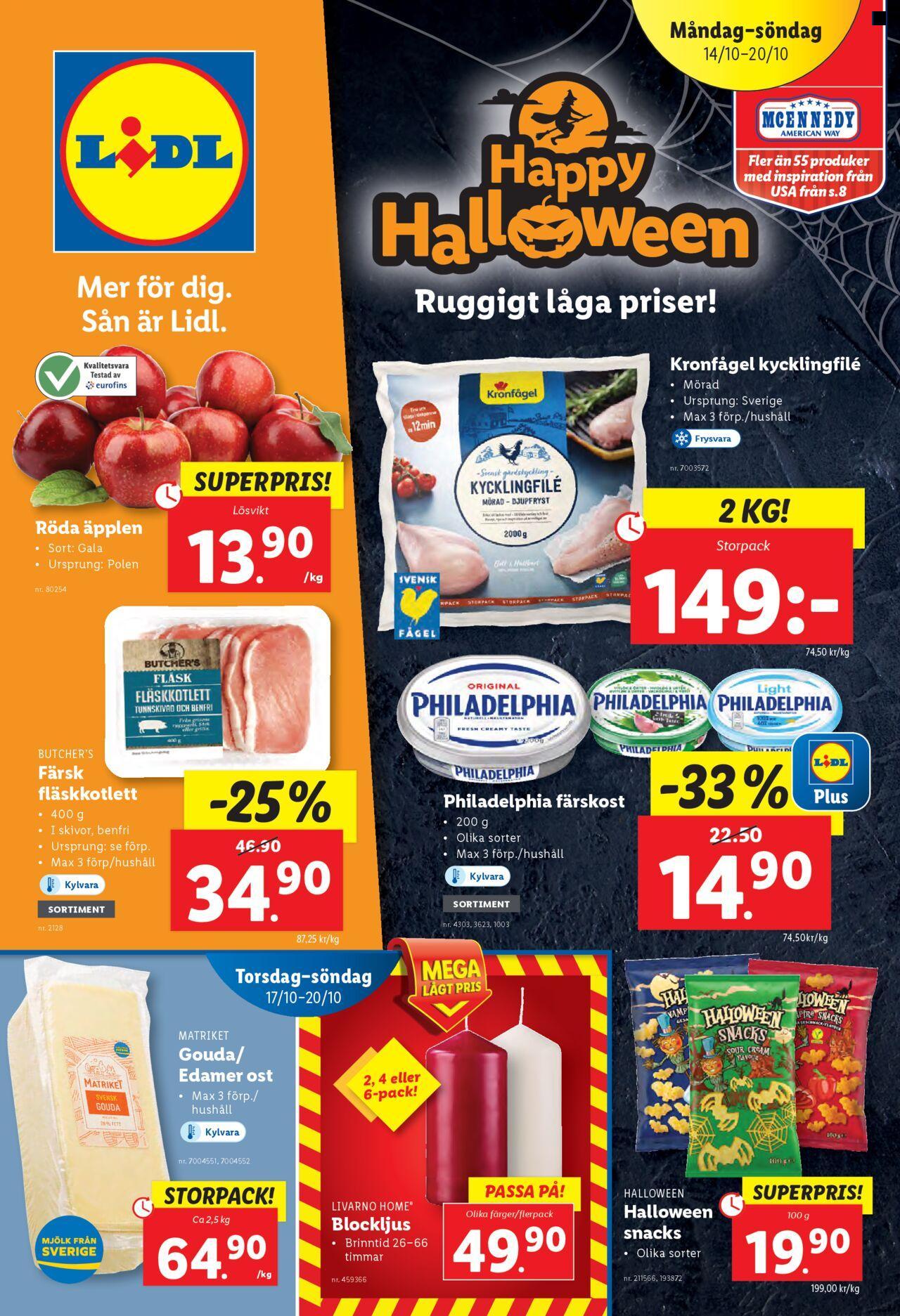 lidl - Lidl - erbjudanden från 14/10/2024 - 20/10/2024