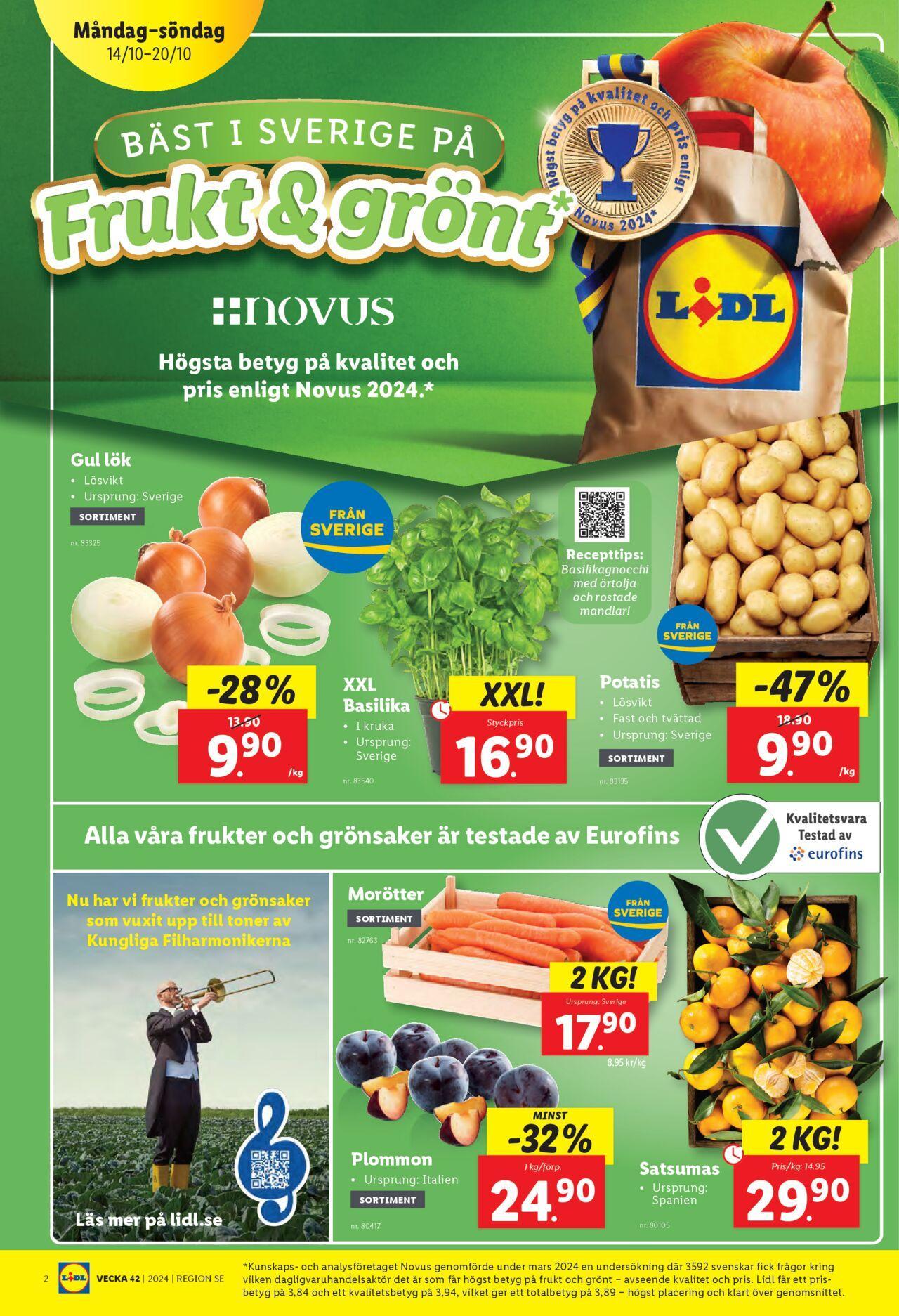 lidl - Lidl - erbjudanden från 14/10/2024 - 20/10/2024 - page: 2