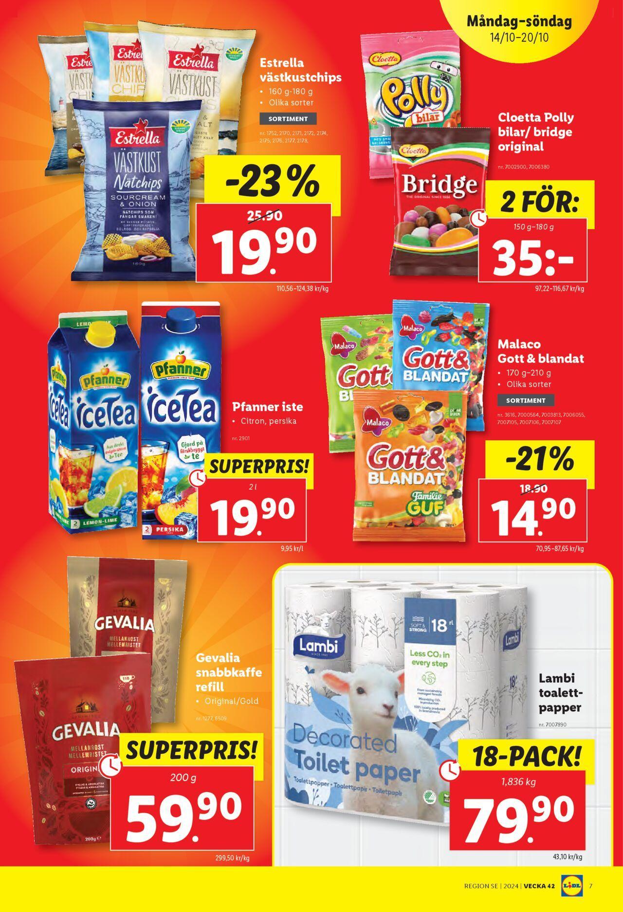 lidl - Lidl - erbjudanden från 14/10/2024 - 20/10/2024 - page: 7