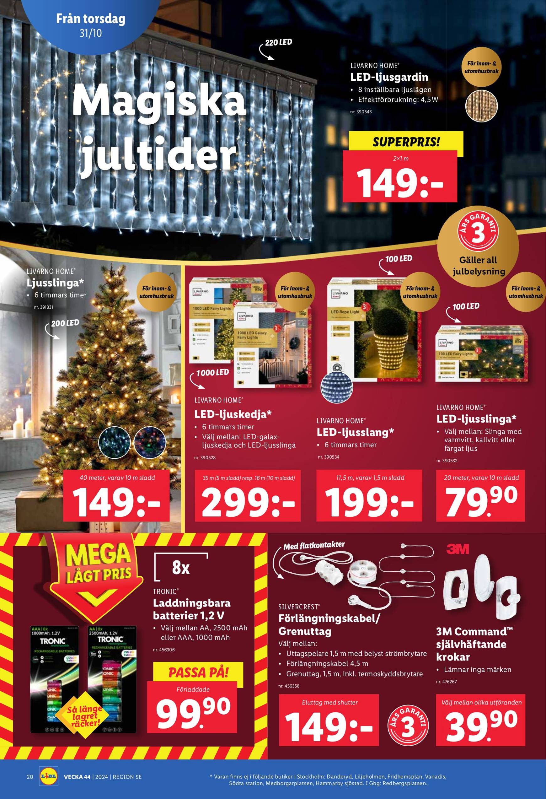 lidl - Lidl-reklambladet är giltigt från 28.10. - 03.11. - page: 26