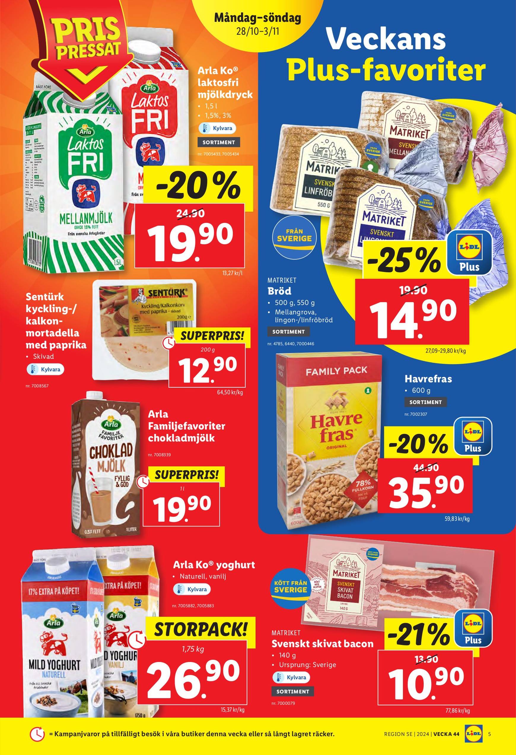 lidl - Lidl-reklambladet är giltigt från 28.10. - 03.11. - page: 5