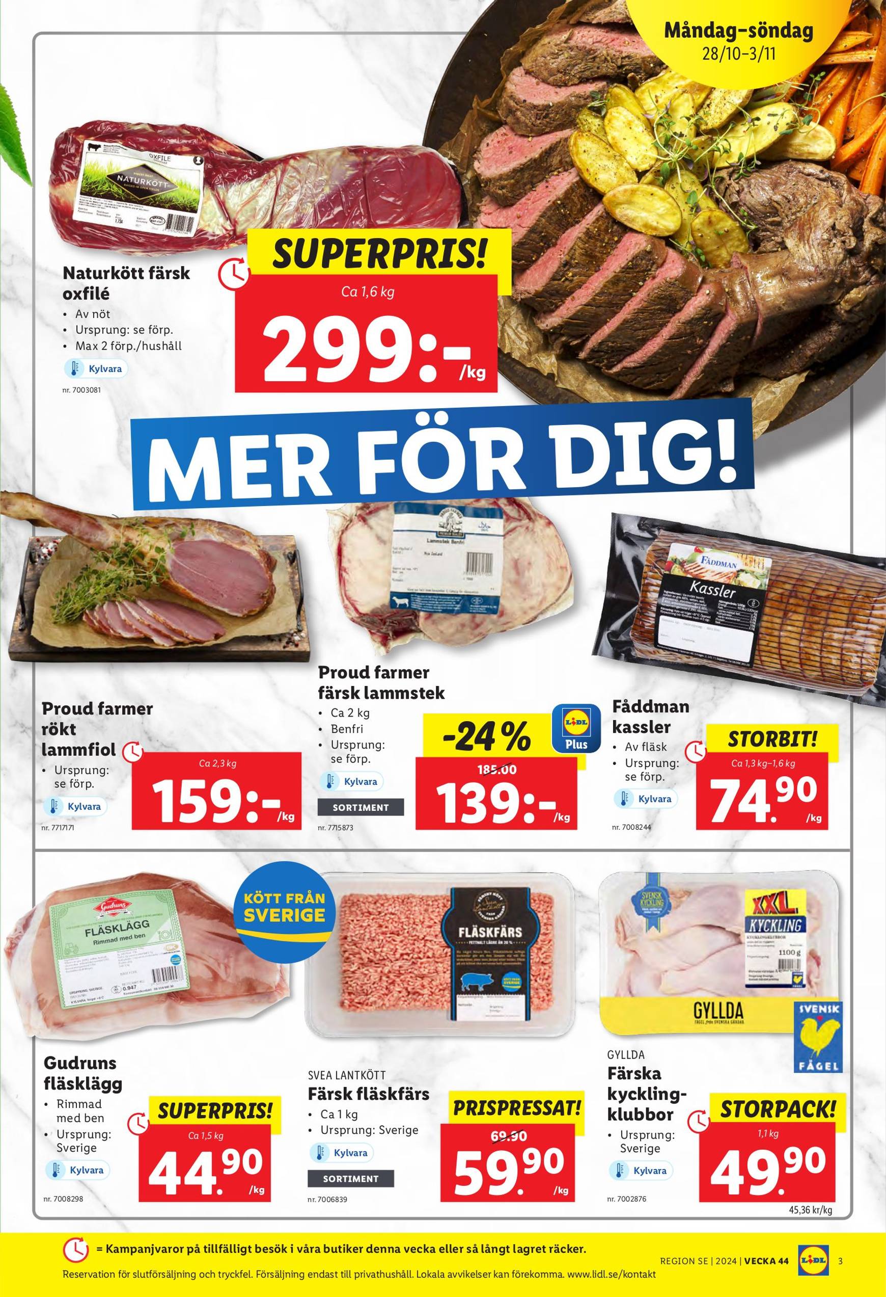 lidl - Lidl-reklambladet är giltigt från 28.10. - 03.11. - page: 3