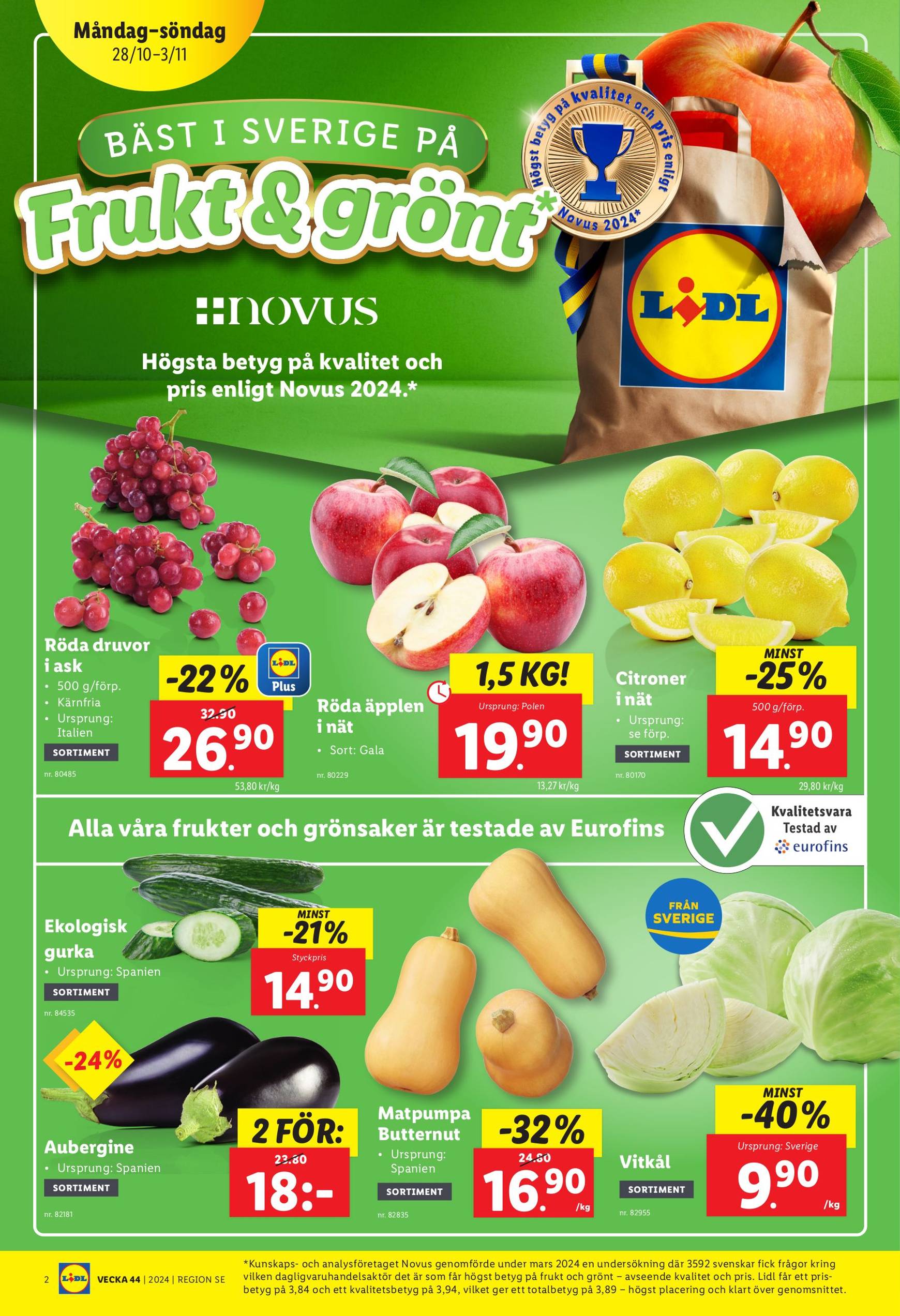 lidl - Lidl-reklambladet är giltigt från 28.10. - 03.11. - page: 2