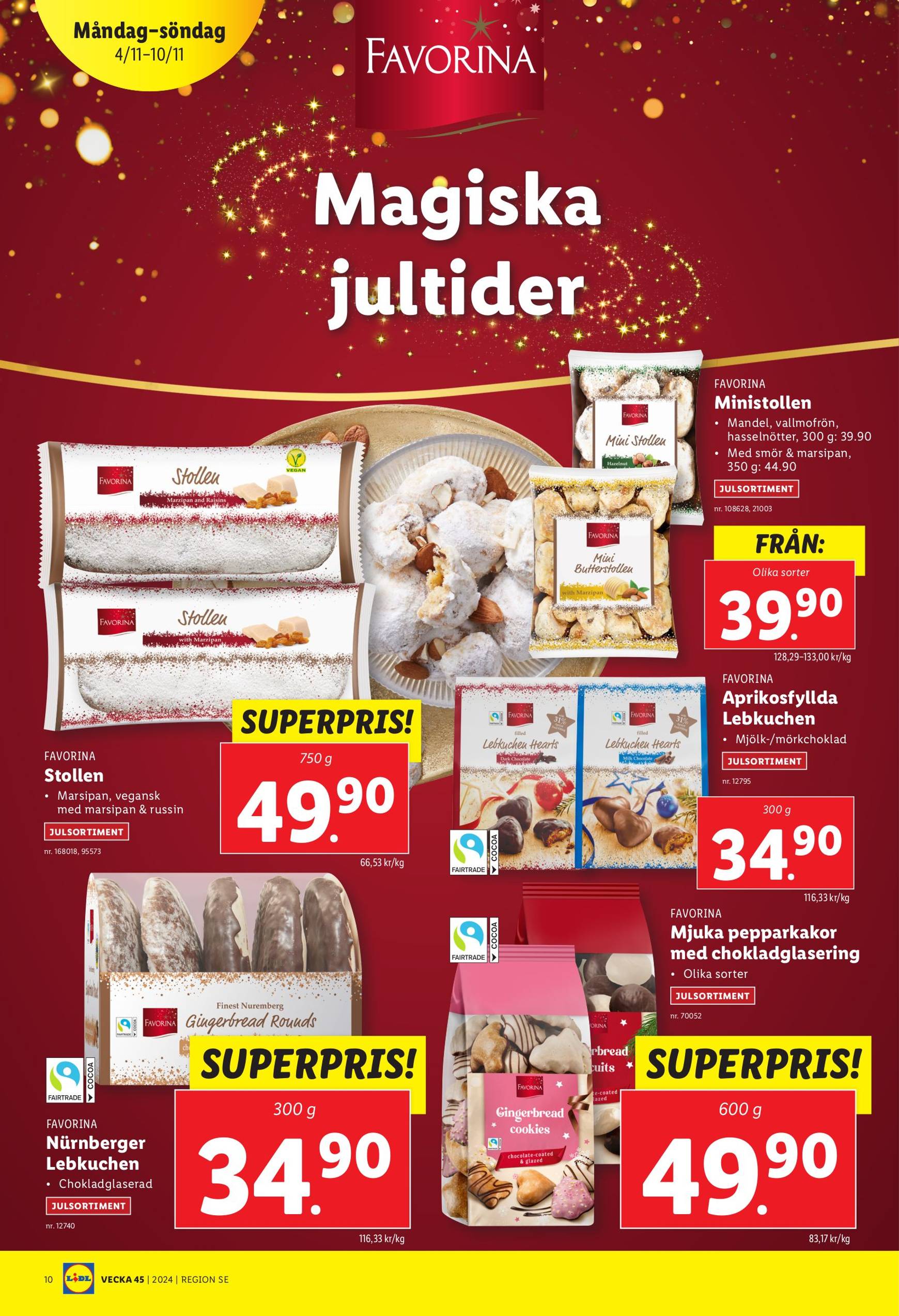 lidl - Lidl-reklambladet är giltigt från 04.11. - 10.11. - page: 12