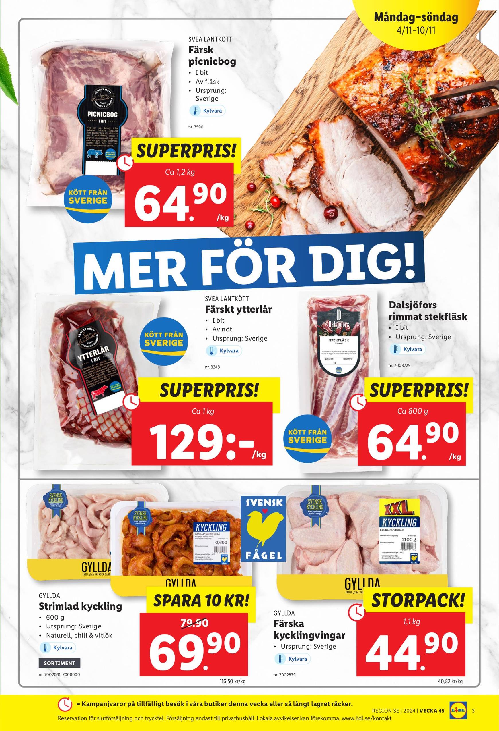 lidl - Lidl-reklambladet är giltigt från 04.11. - 10.11. - page: 3