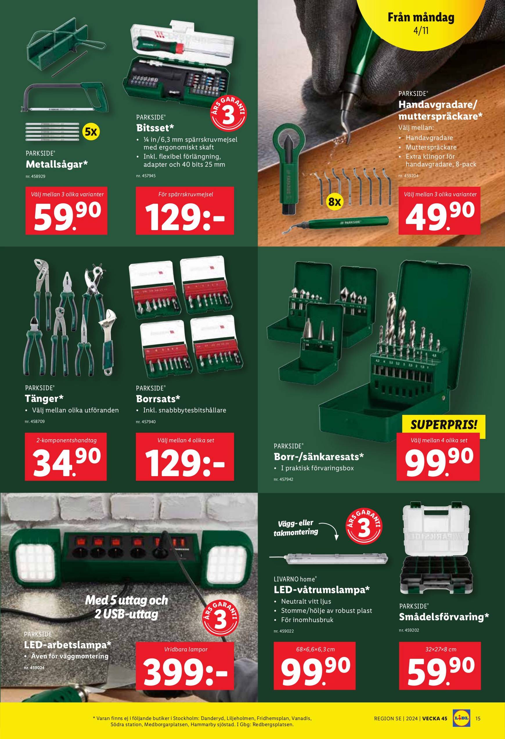 lidl - Lidl-reklambladet är giltigt från 04.11. - 10.11. - page: 19