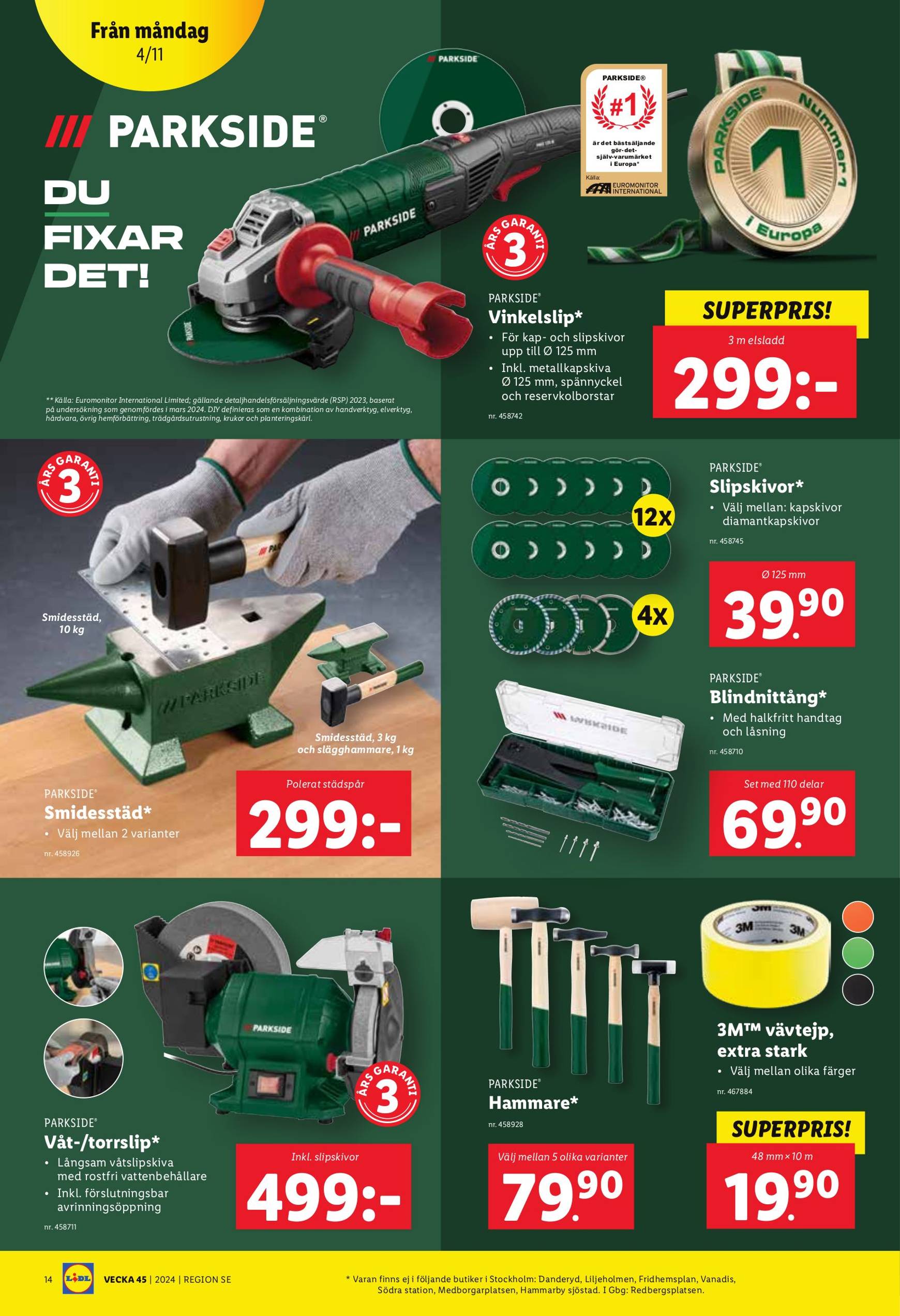 lidl - Lidl-reklambladet är giltigt från 04.11. - 10.11. - page: 18