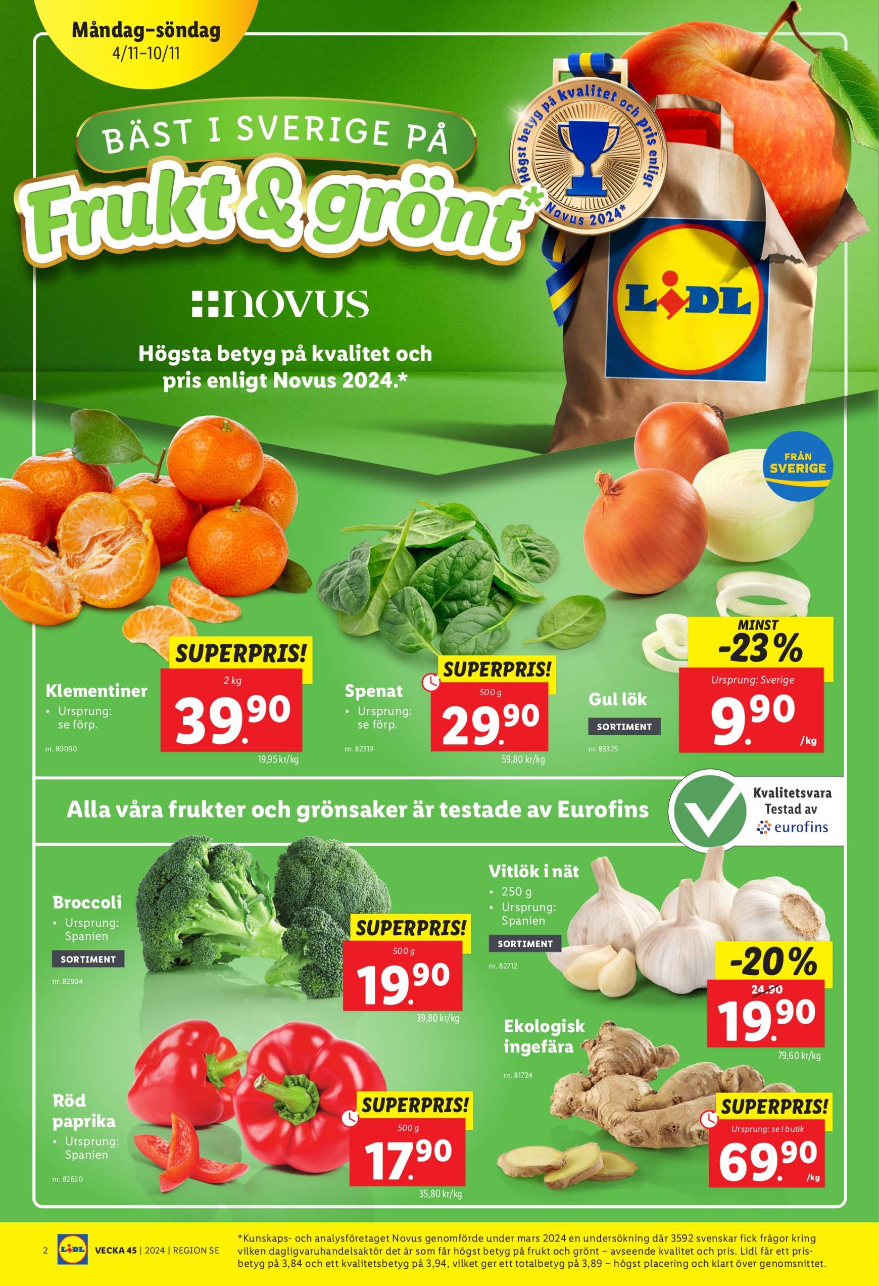 lidl - Lidl-reklambladet är giltigt från 04.11. - 10.11. - page: 2